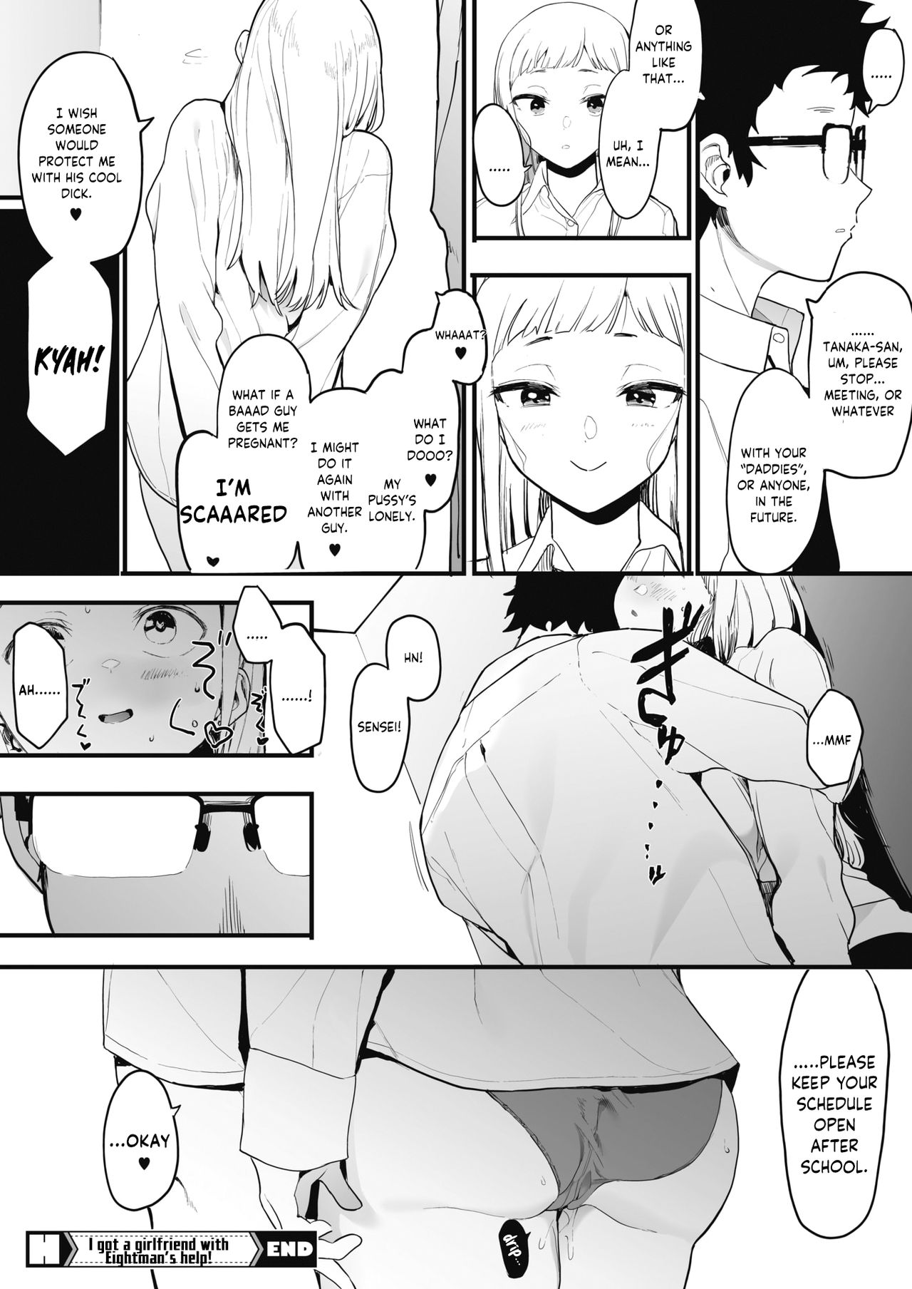 I Got a Girlfriend with Eightman-sensei's Help! page 36