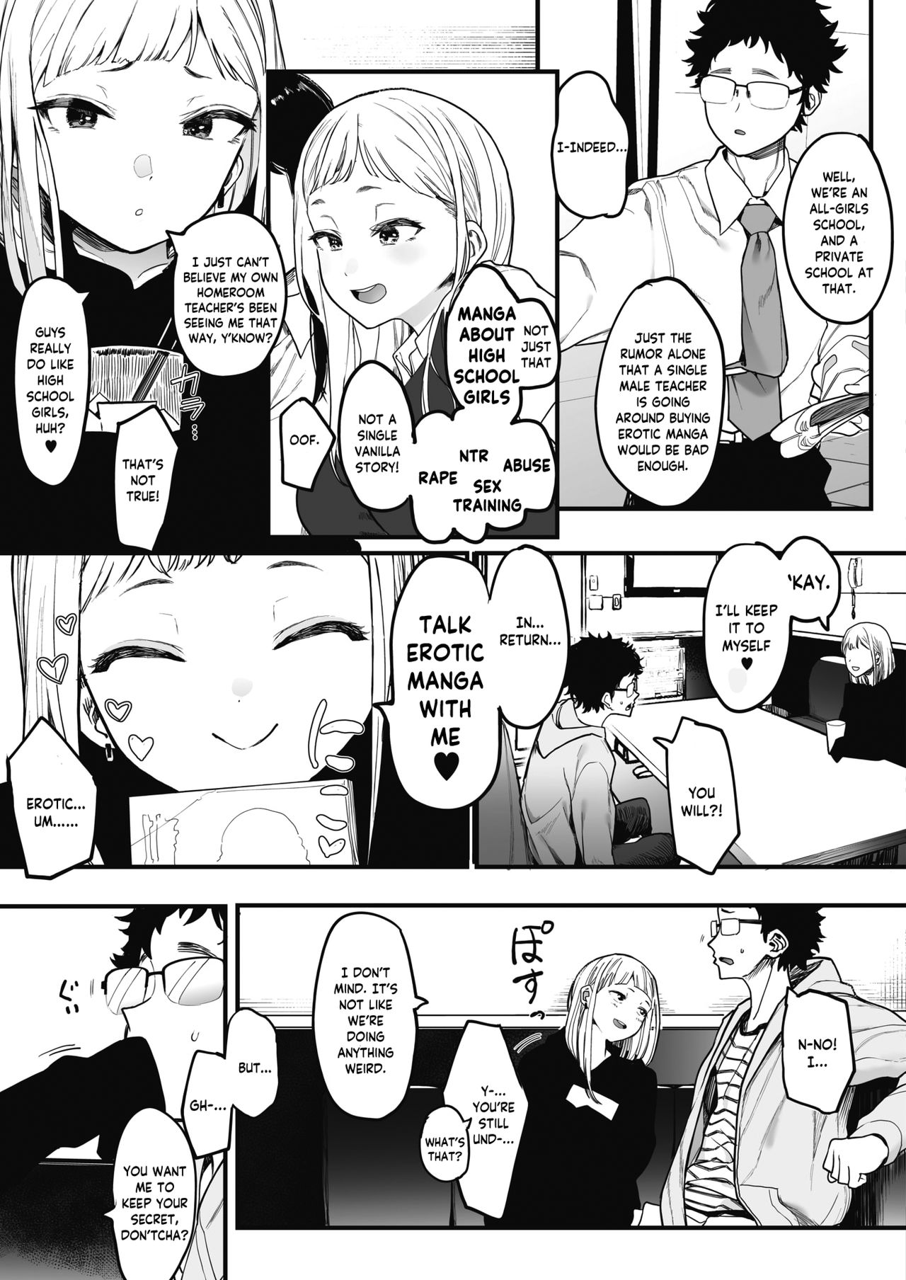 I Got a Girlfriend with Eightman-sensei's Help! page 5