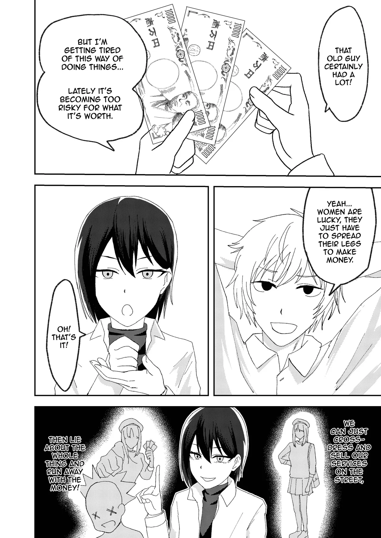 I Got Bored of Extorting People, So I Tried Sugar Daddy Scamming! + Bonus page 4