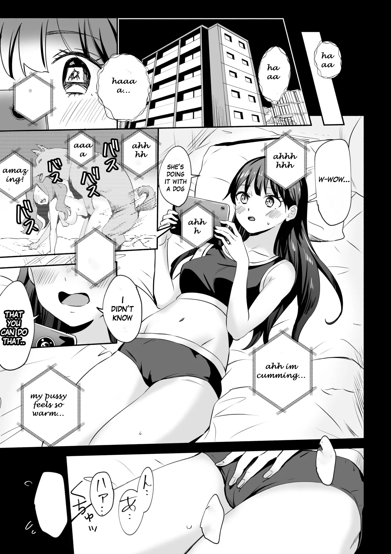 I got NTR'd by a dog. page 1