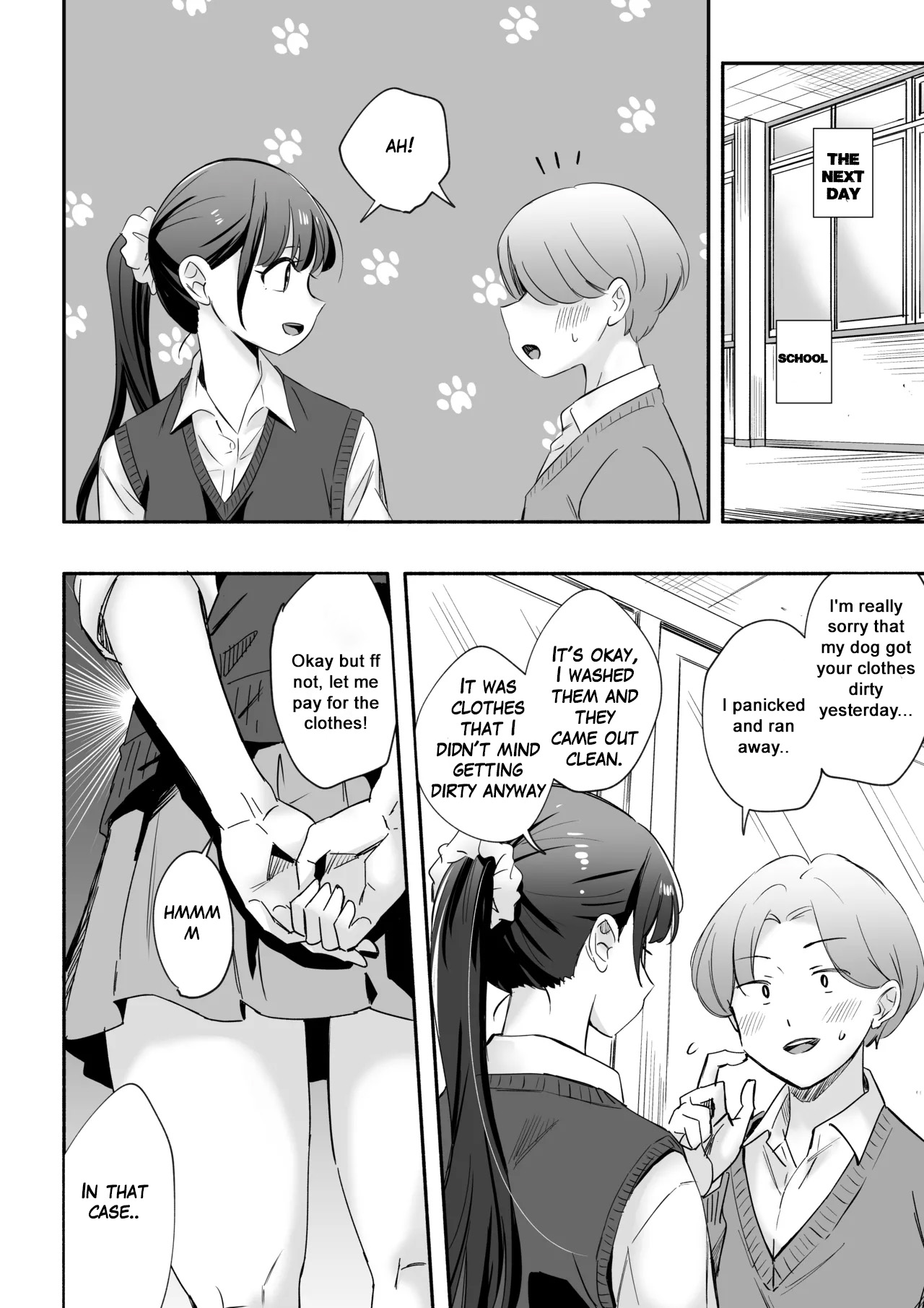 I got NTR'd by a dog. page 8