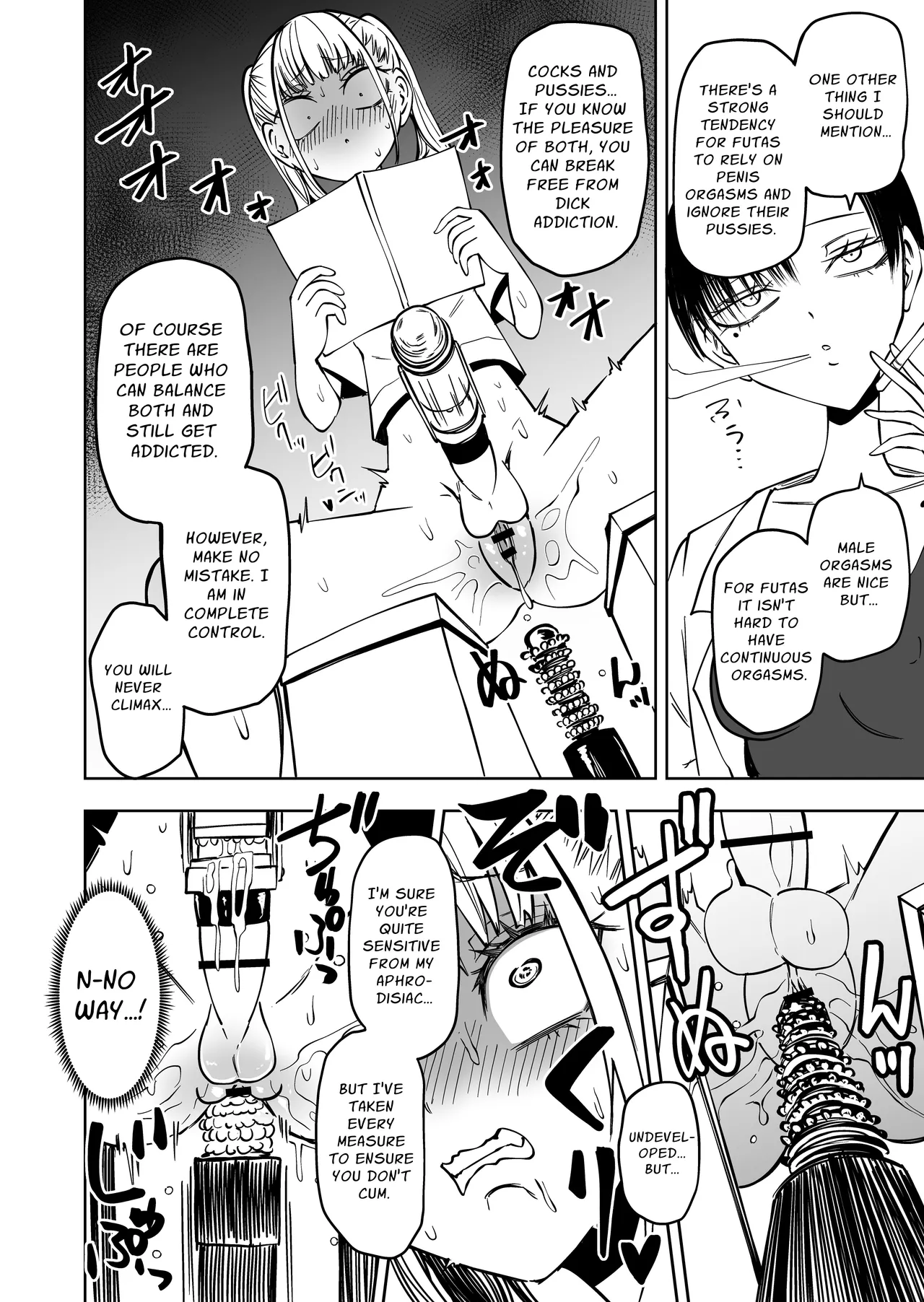 I Got Scolded By A Futanari Teacher For Treating My Friends Like Fuckholes page 11