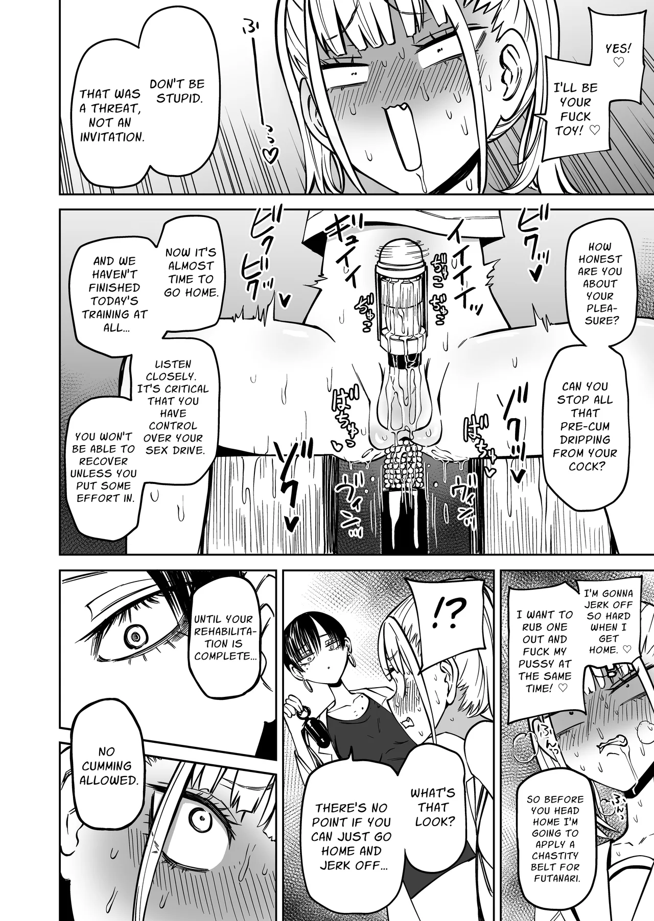 I Got Scolded By A Futanari Teacher For Treating My Friends Like Fuckholes page 15