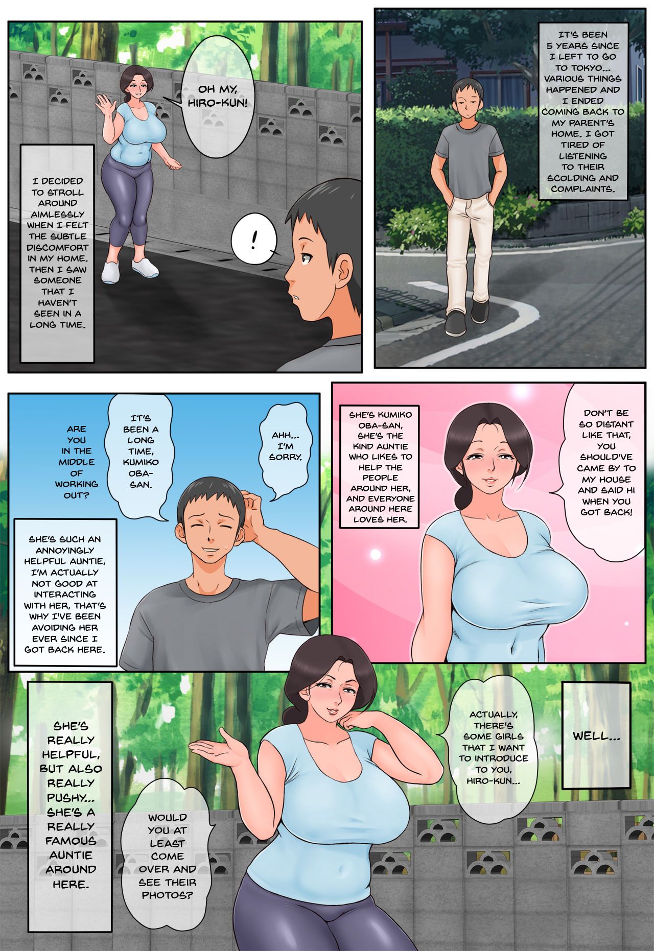 I Got The Neighbor Lady Who Has Been Nice To Me Ever Since I Was Little To Fall For Me And Let Me Fuck Her! page 2