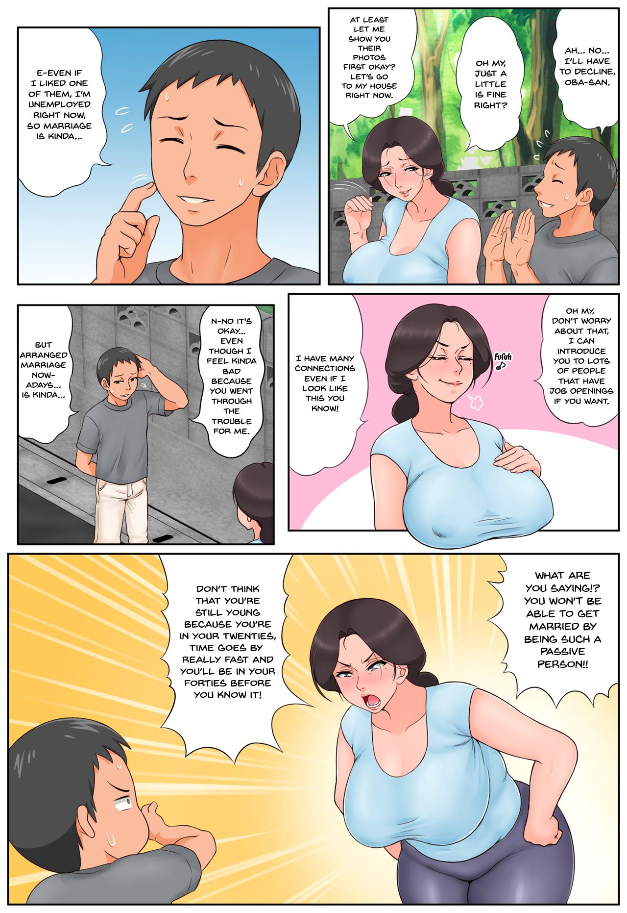 I Got The Neighbor Lady Who Has Been Nice To Me Ever Since I Was Little To Fall For Me And Let Me Fuck Her! page 3