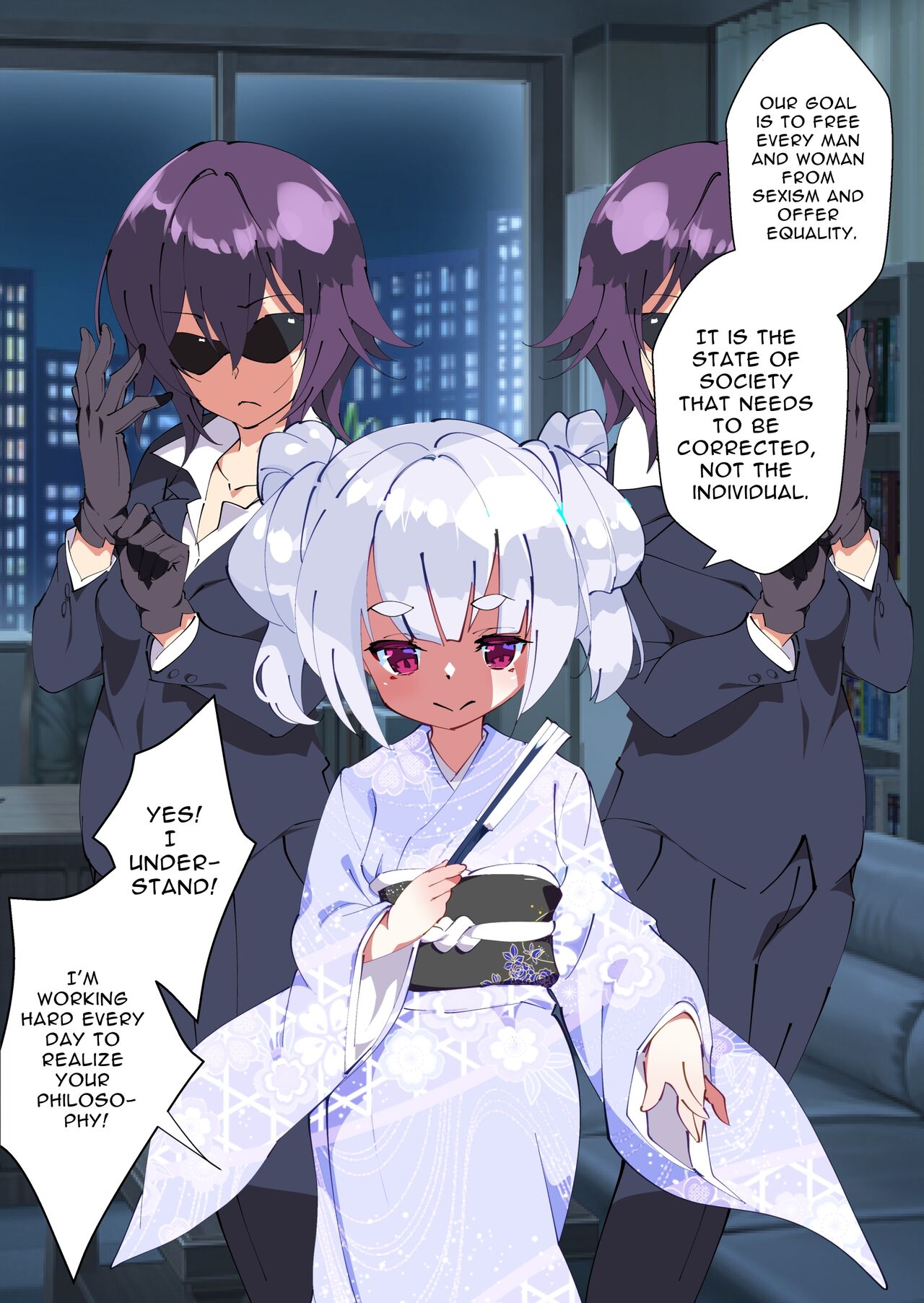 I Grew Some Dicks on those Man-hating Girls page 55