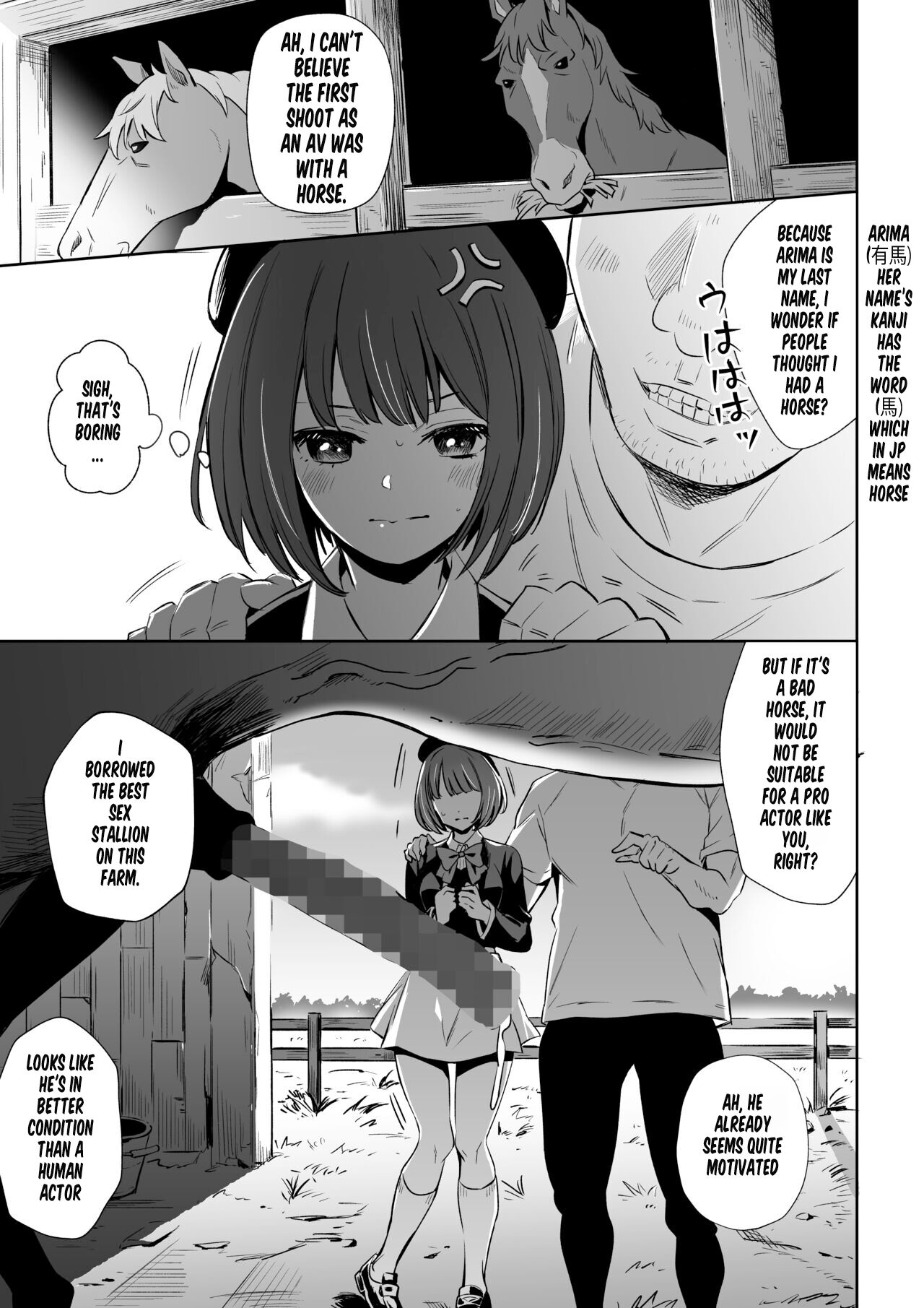 I guess they thought there was a horse page 3