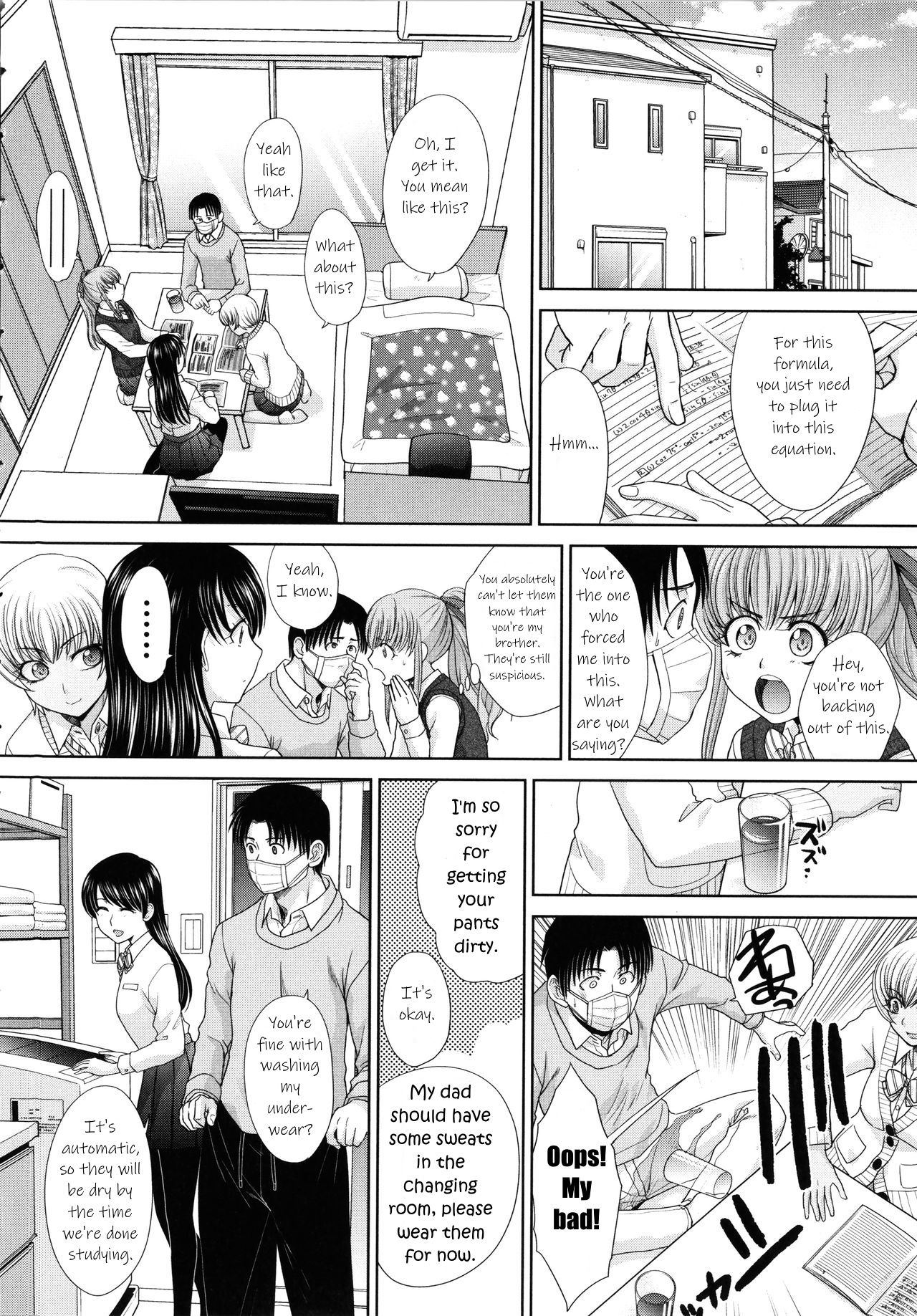 I had sex with my sister and then I had sex with her friends Ch.1-3 page 36