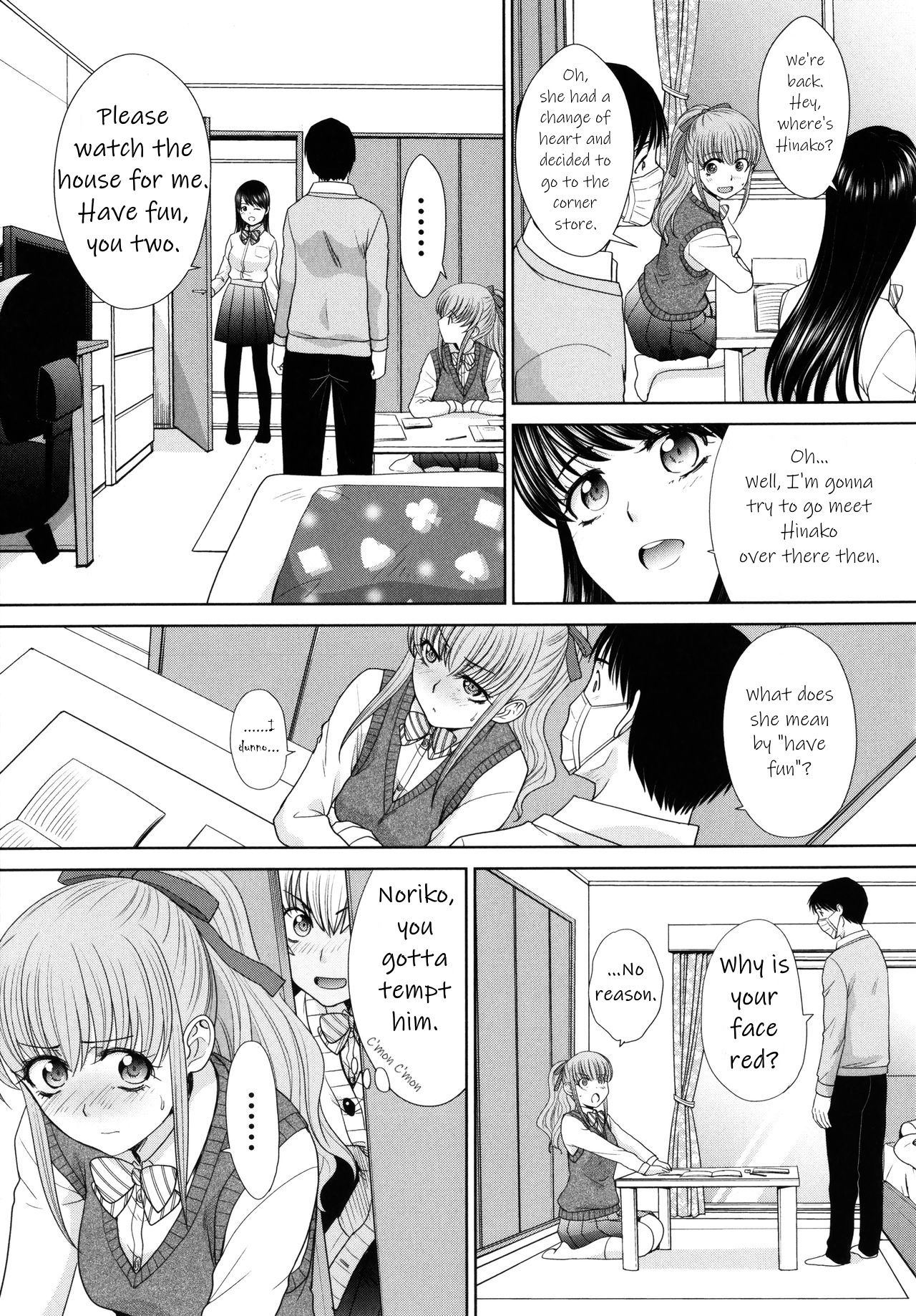 I had sex with my sister and then I had sex with her friends Ch.1-3 page 37