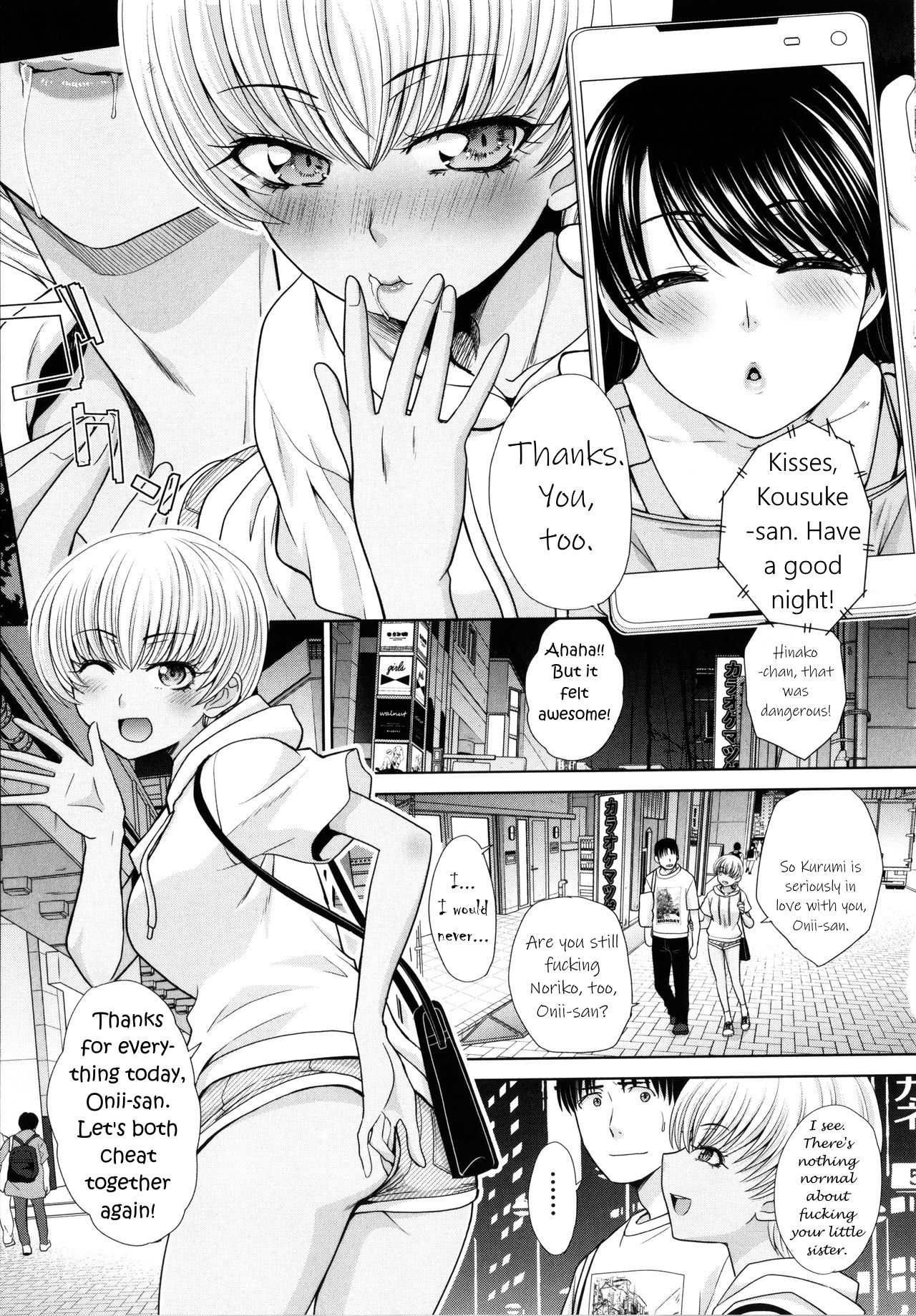 I had sex with my sister and then I had sex with her friends page 125