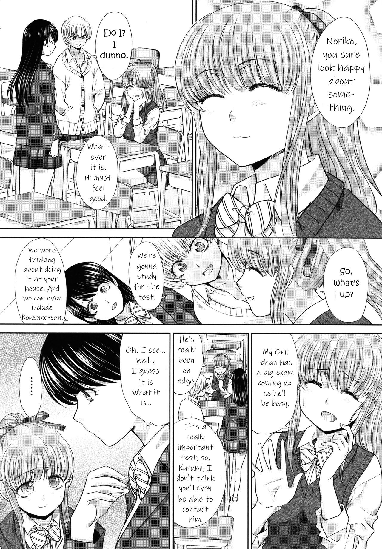 I had sex with my sister and then I had sex with her friends page 134