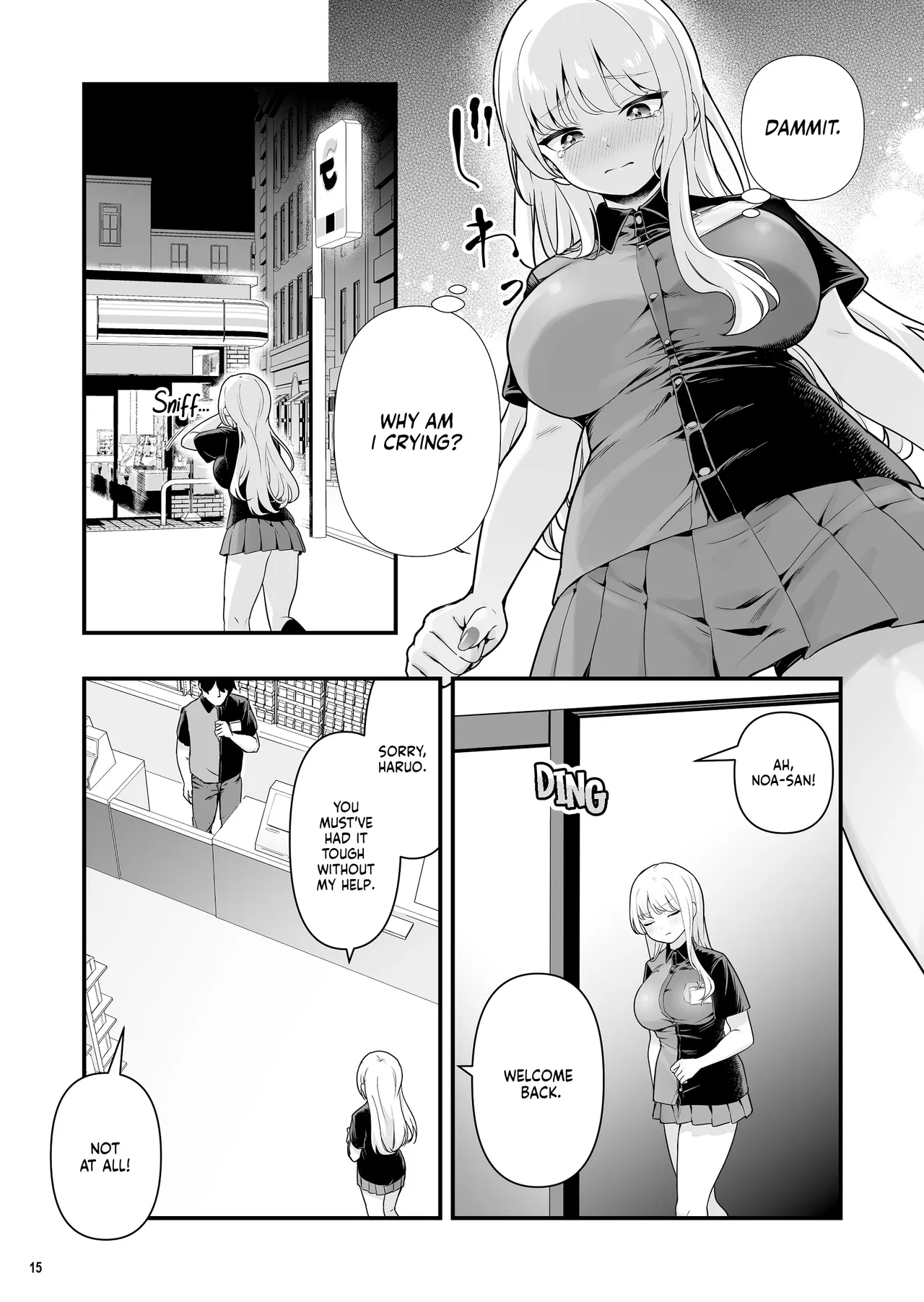 I Had Wild Sex with a Taken Busty Gyaru Part-Timer! 2 page 17