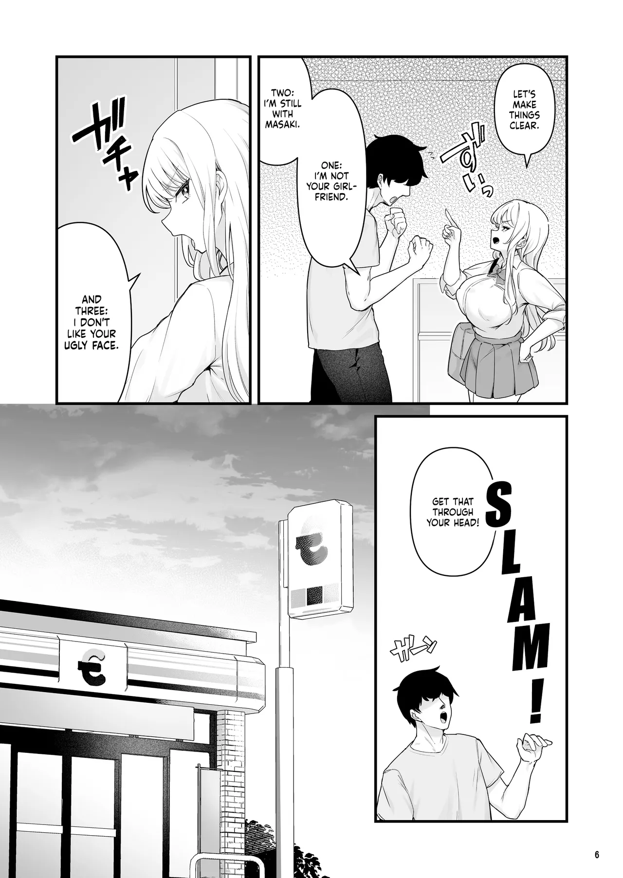 I Had Wild Sex with a Taken Busty Gyaru Part-Timer! 2 page 8