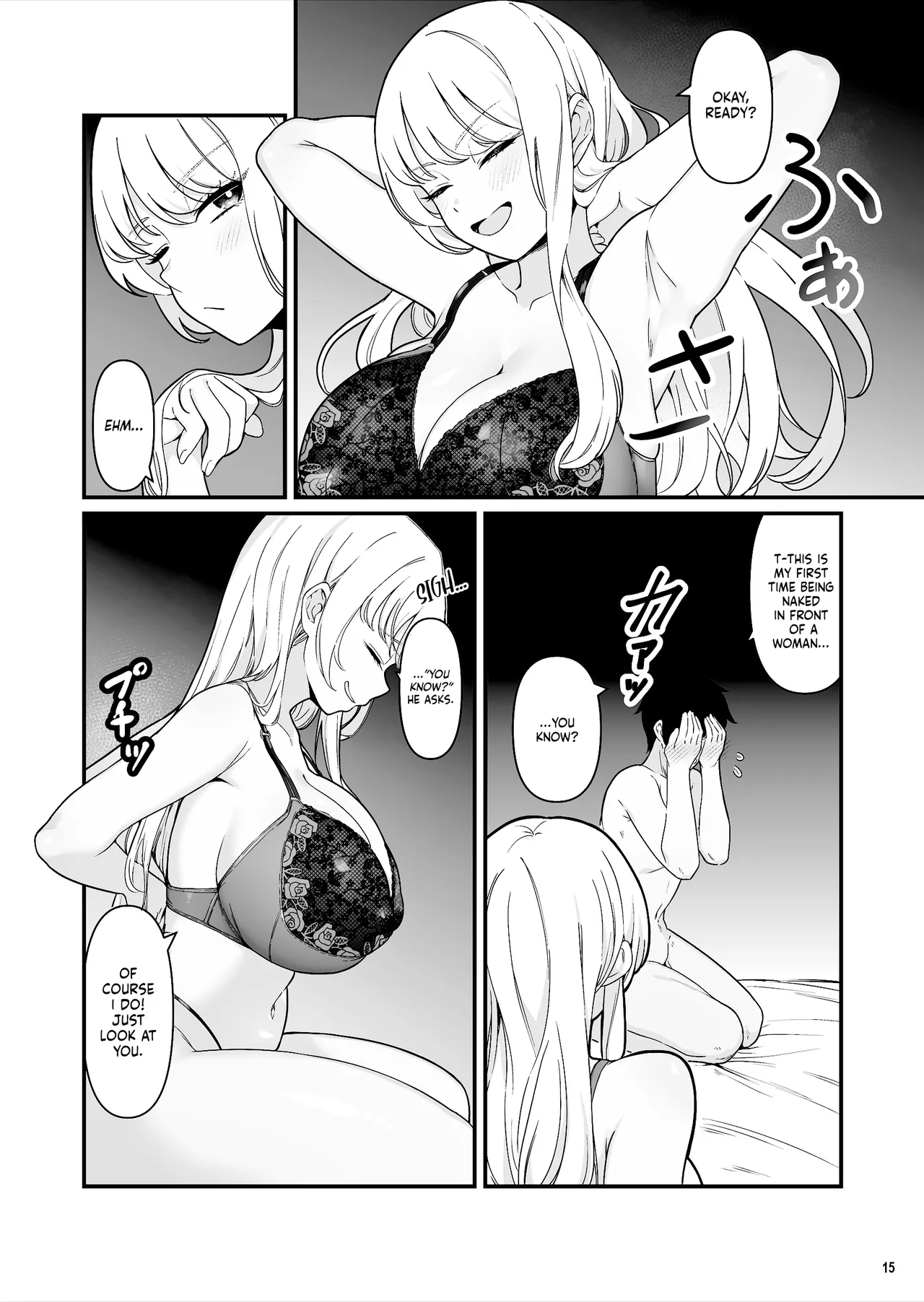 I Had Wild Sex with a Taken Busty Gyaru Part-Timer! page 15