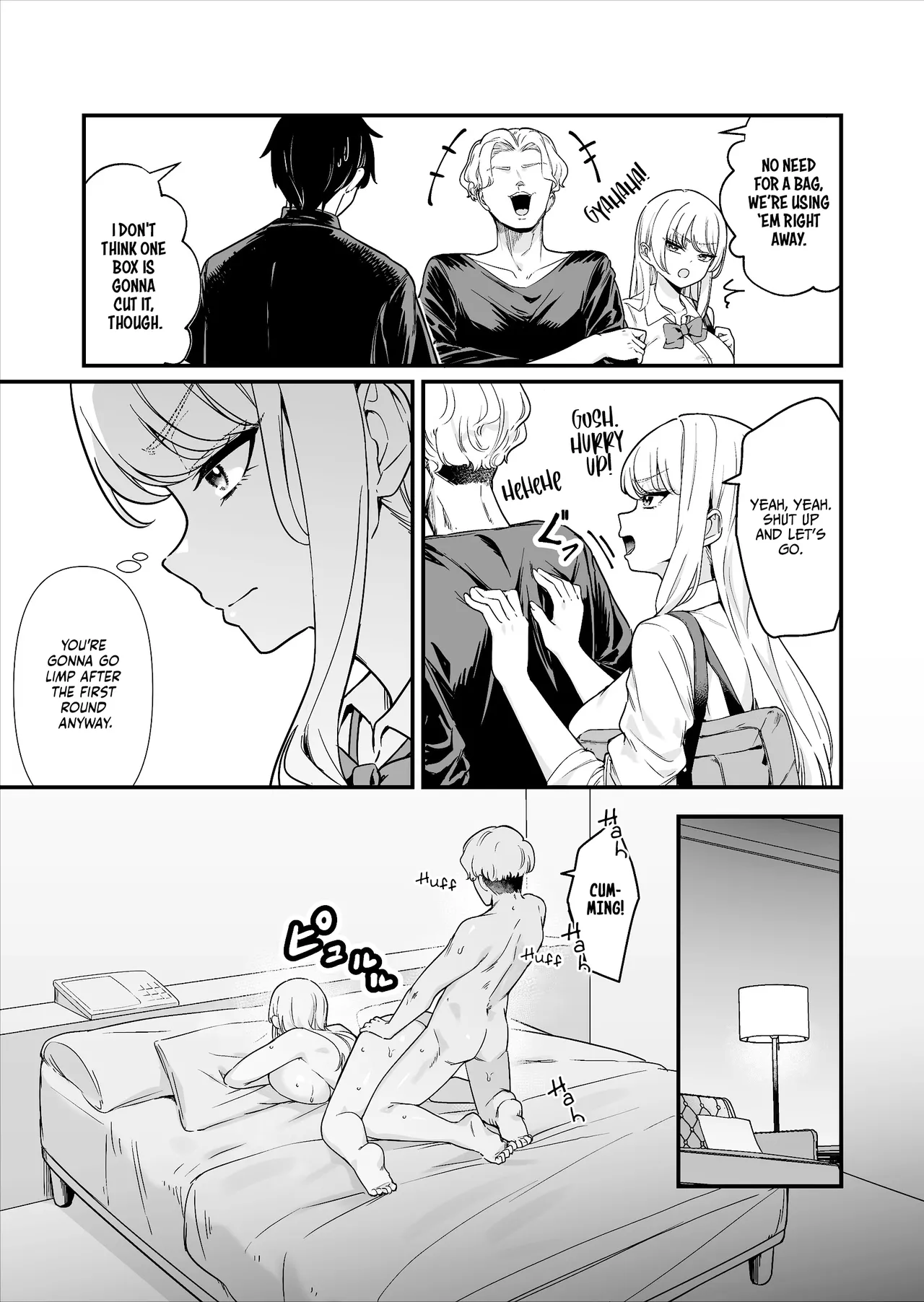 I Had Wild Sex with a Taken Busty Gyaru Part-Timer! page 34