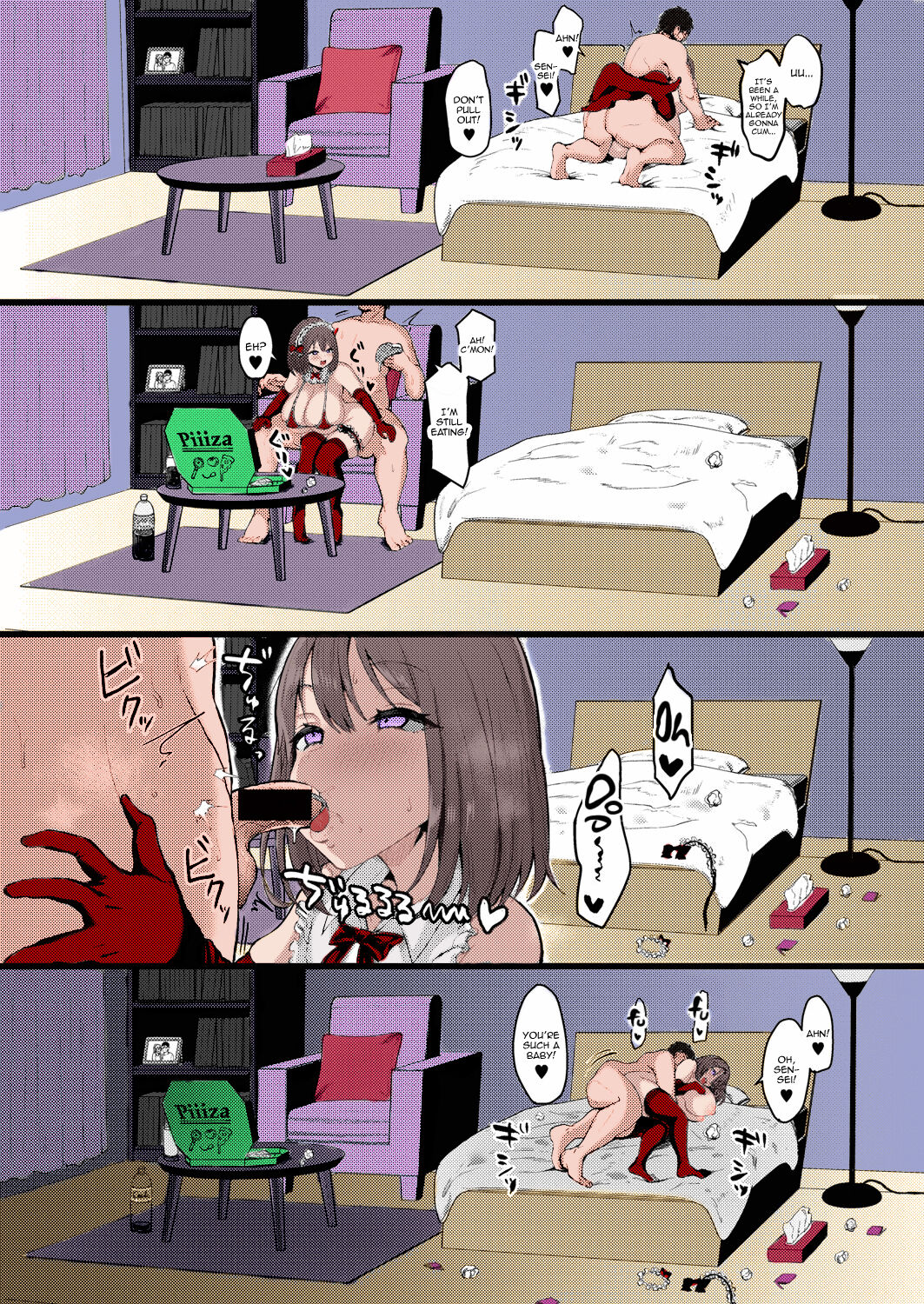 I Have A Girlfriend, So I Won't Be Tempted by My Short, M-cup, Sugary Bully Student's Advances. page 18