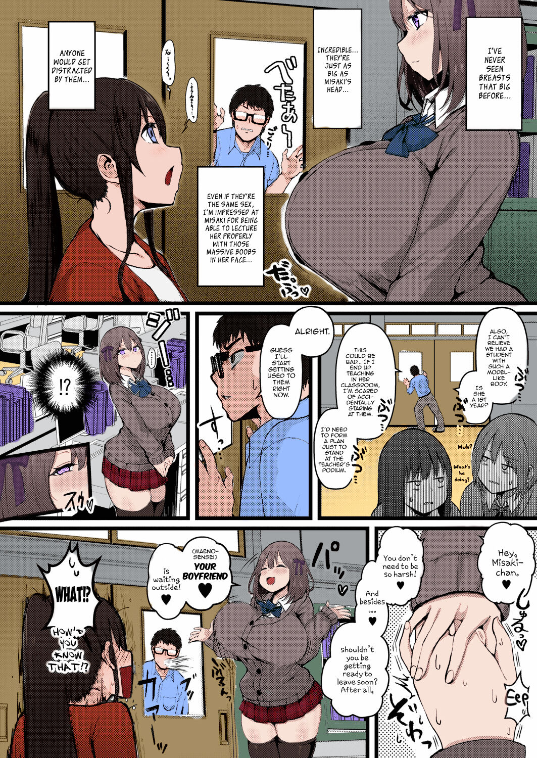 I Have A Girlfriend, So I Won't Be Tempted by My Short, M-cup, Sugary Bully Student's Advances. page 2