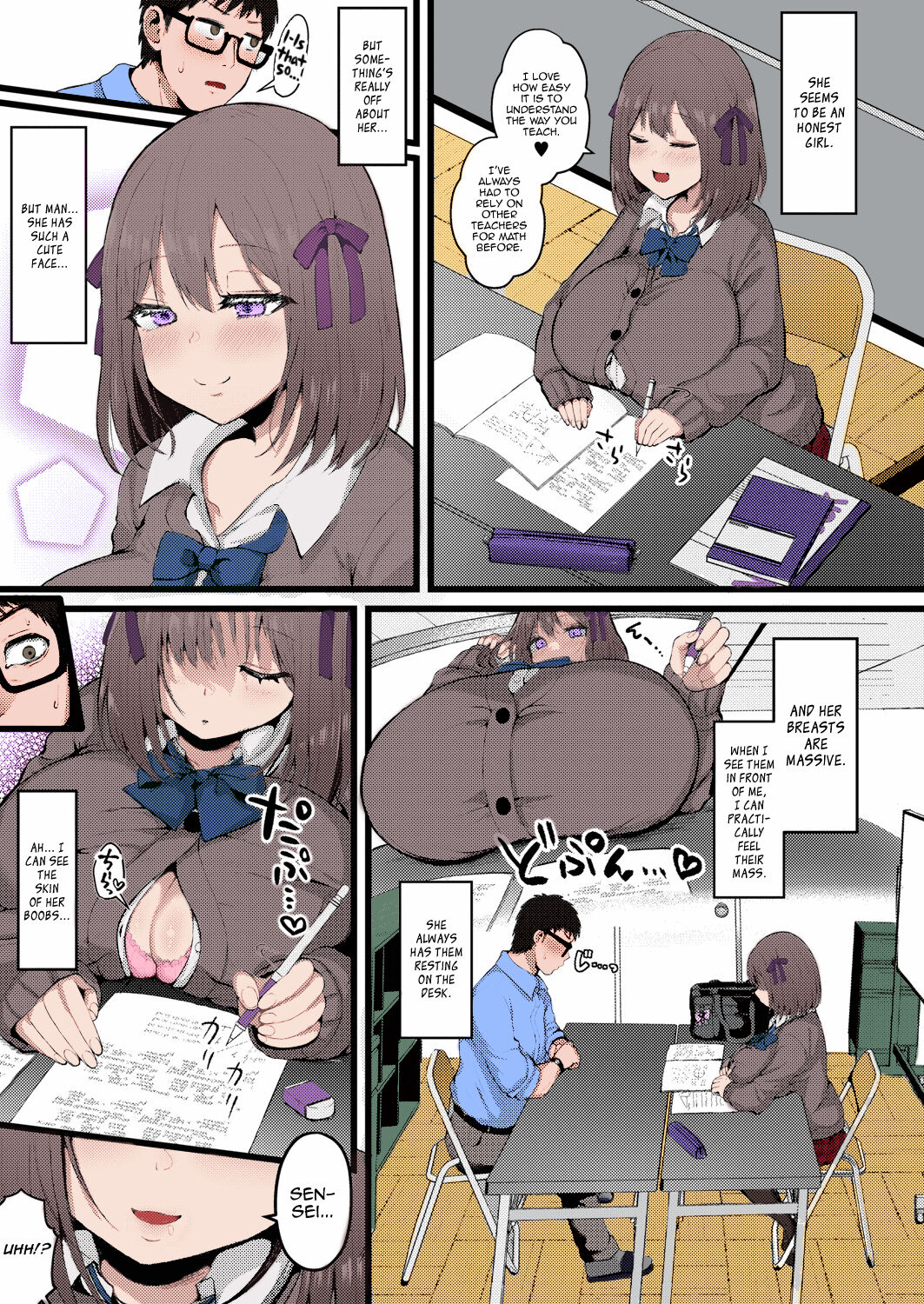 I Have A Girlfriend, So I Won't Be Tempted by My Short, M-cup, Sugary Bully Student's Advances. page 5