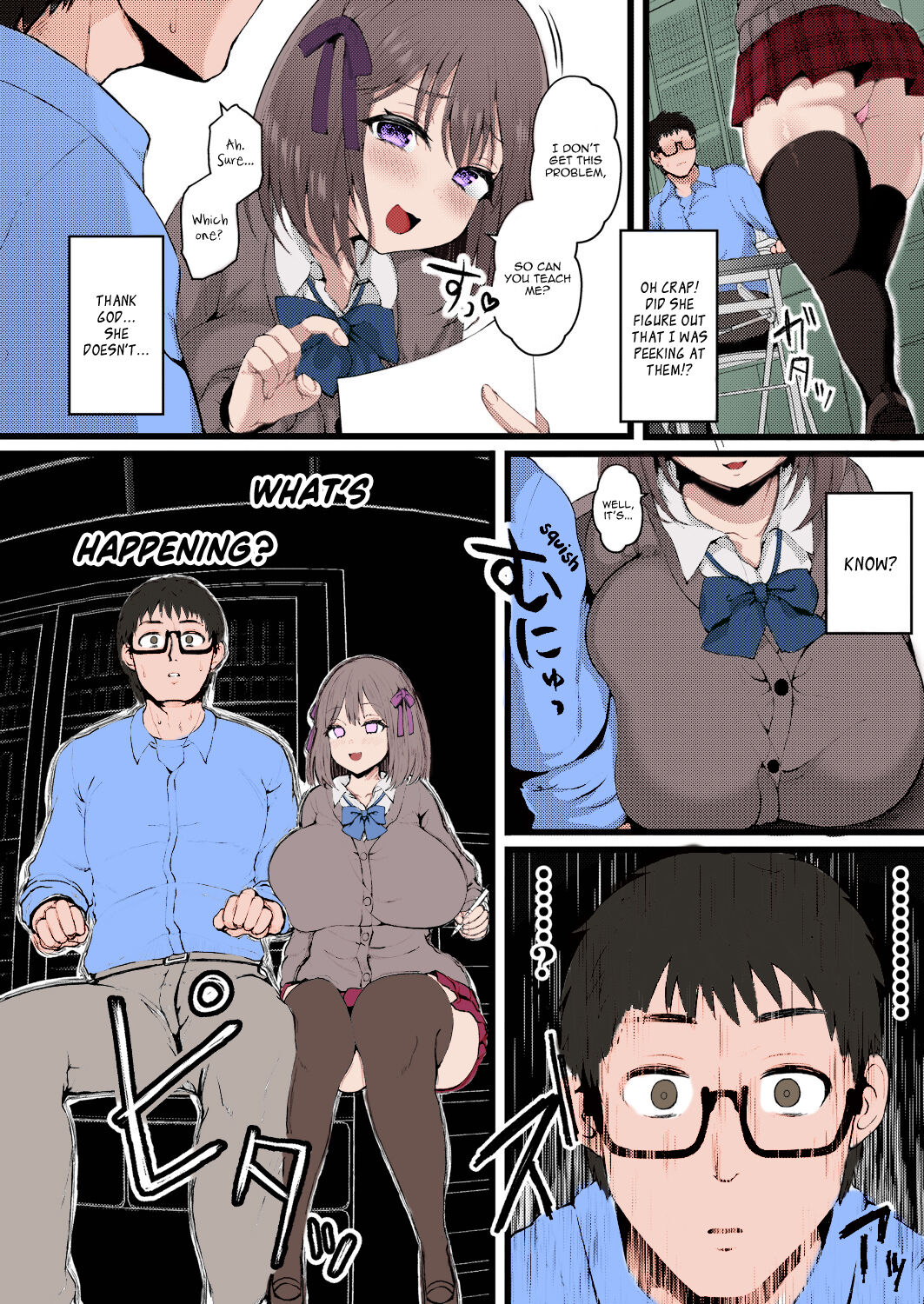 I Have A Girlfriend, So I Won't Be Tempted by My Short, M-cup, Sugary Bully Student's Advances. page 6