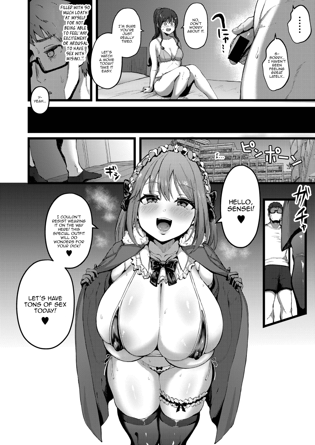 I Have A Girlfriend, So I Won't Be Tempted by My Short, M-cup, Sugary Bully Student's Advances. page 16