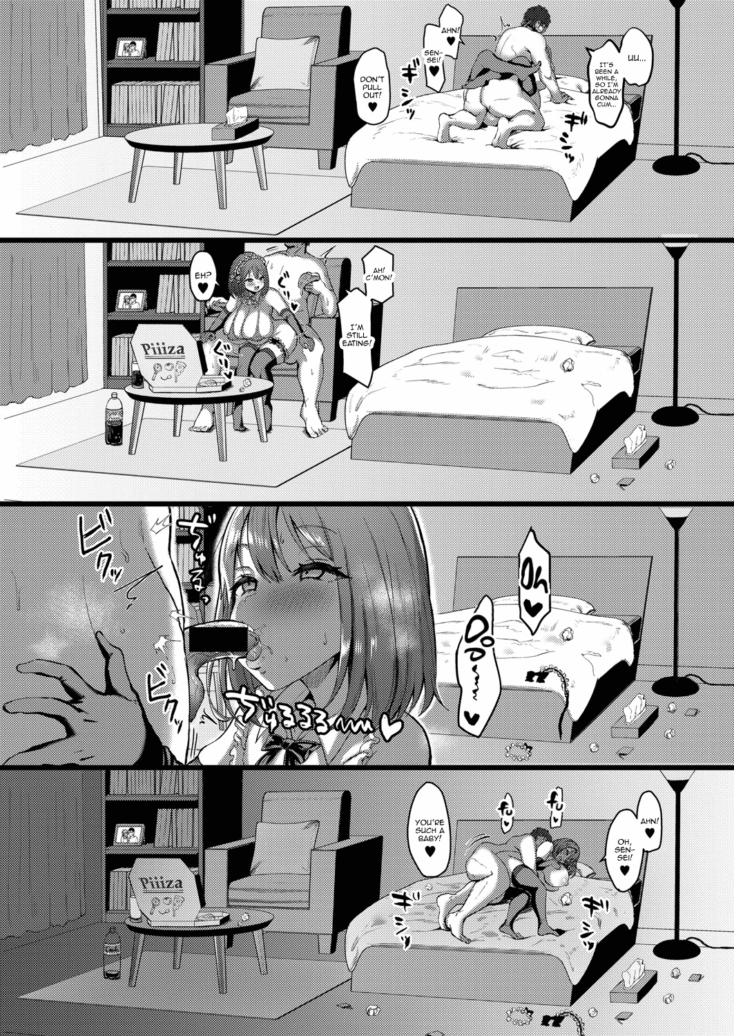 I Have A Girlfriend, So I Won't Be Tempted by My Short, M-cup, Sugary Bully Student's Advances. page 18