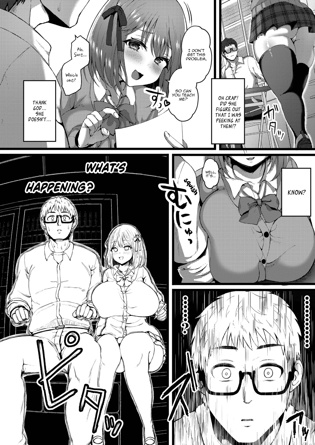 I Have A Girlfriend, So I Won't Be Tempted by My Short, M-cup, Sugary Bully Student's Advances. page 6