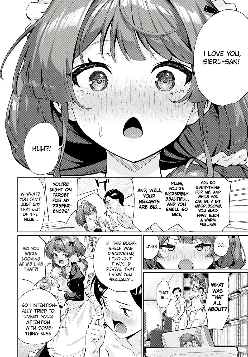 I just can't leave Sieru-san alone! page 18