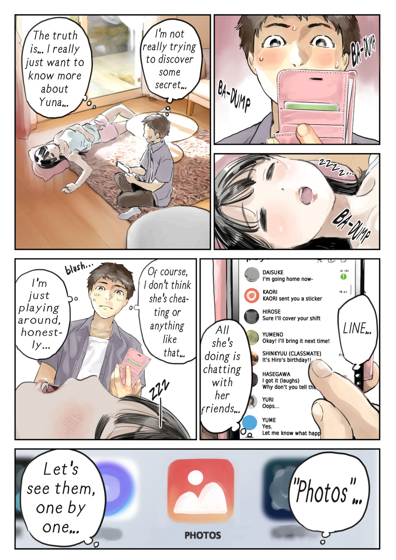 I Just Snooped through Her Smartphone page 10