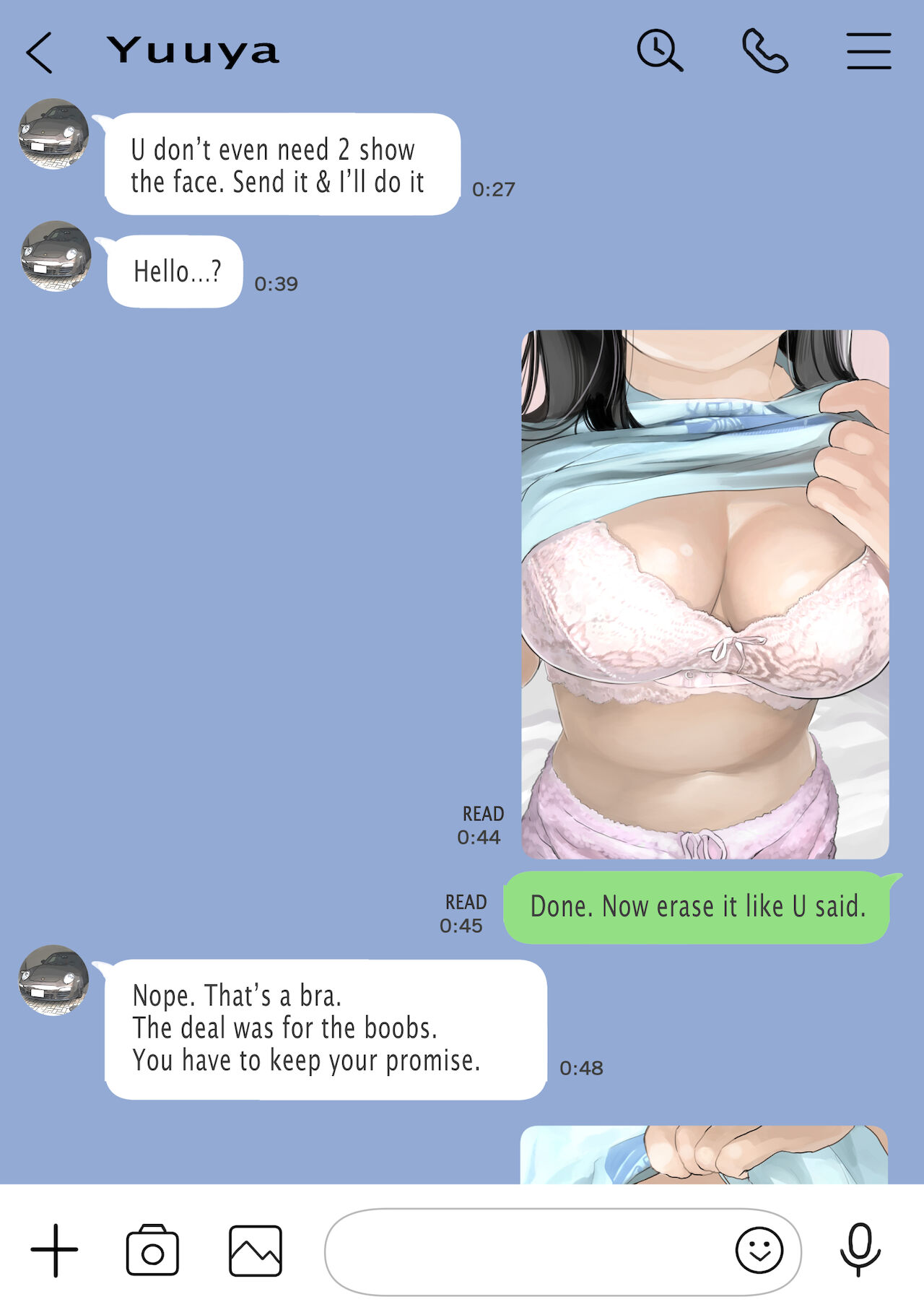 I Just Snooped through Her Smartphone page 40