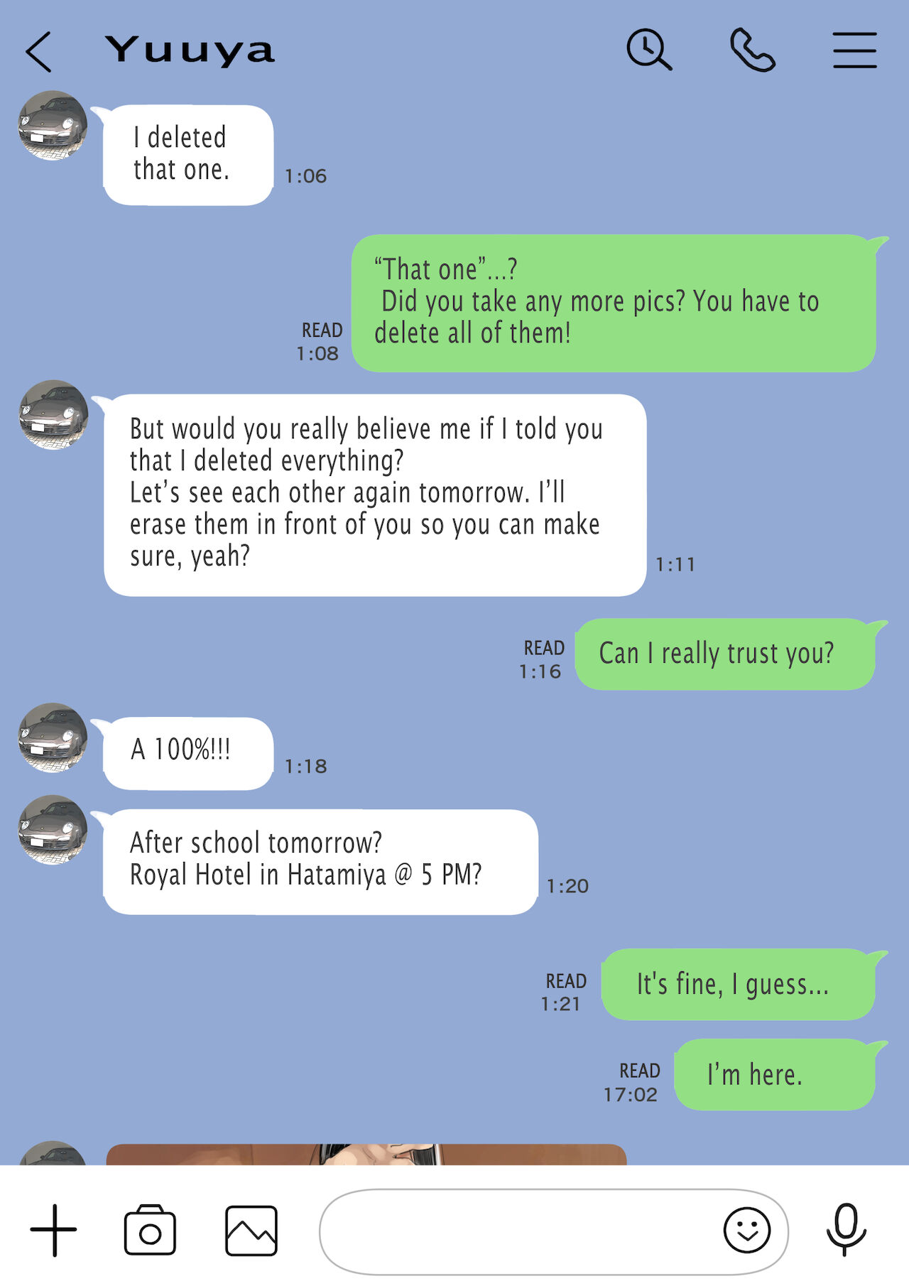 I Just Snooped through Her Smartphone page 42