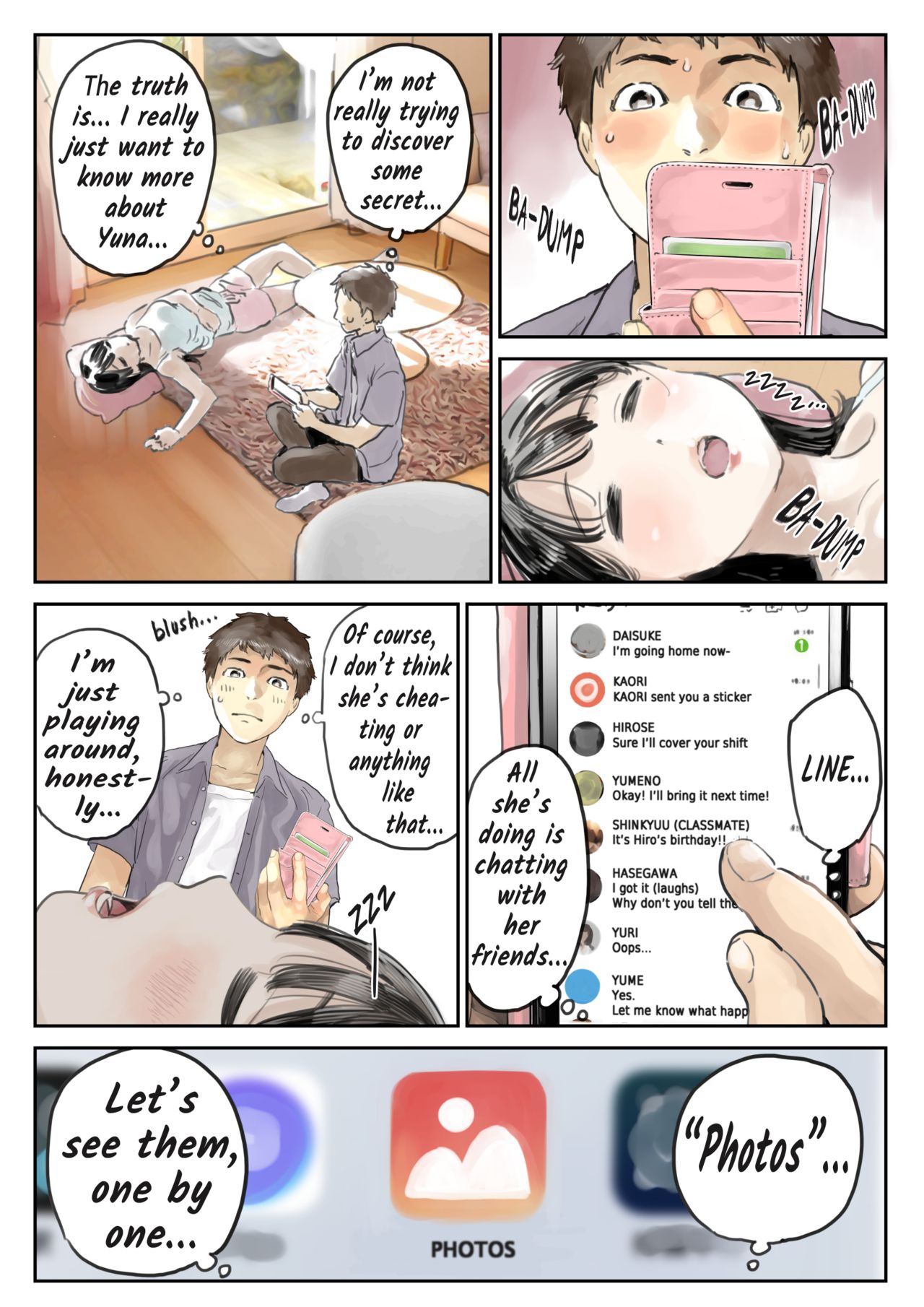 I Just Snooped through Her Smartphone page 10