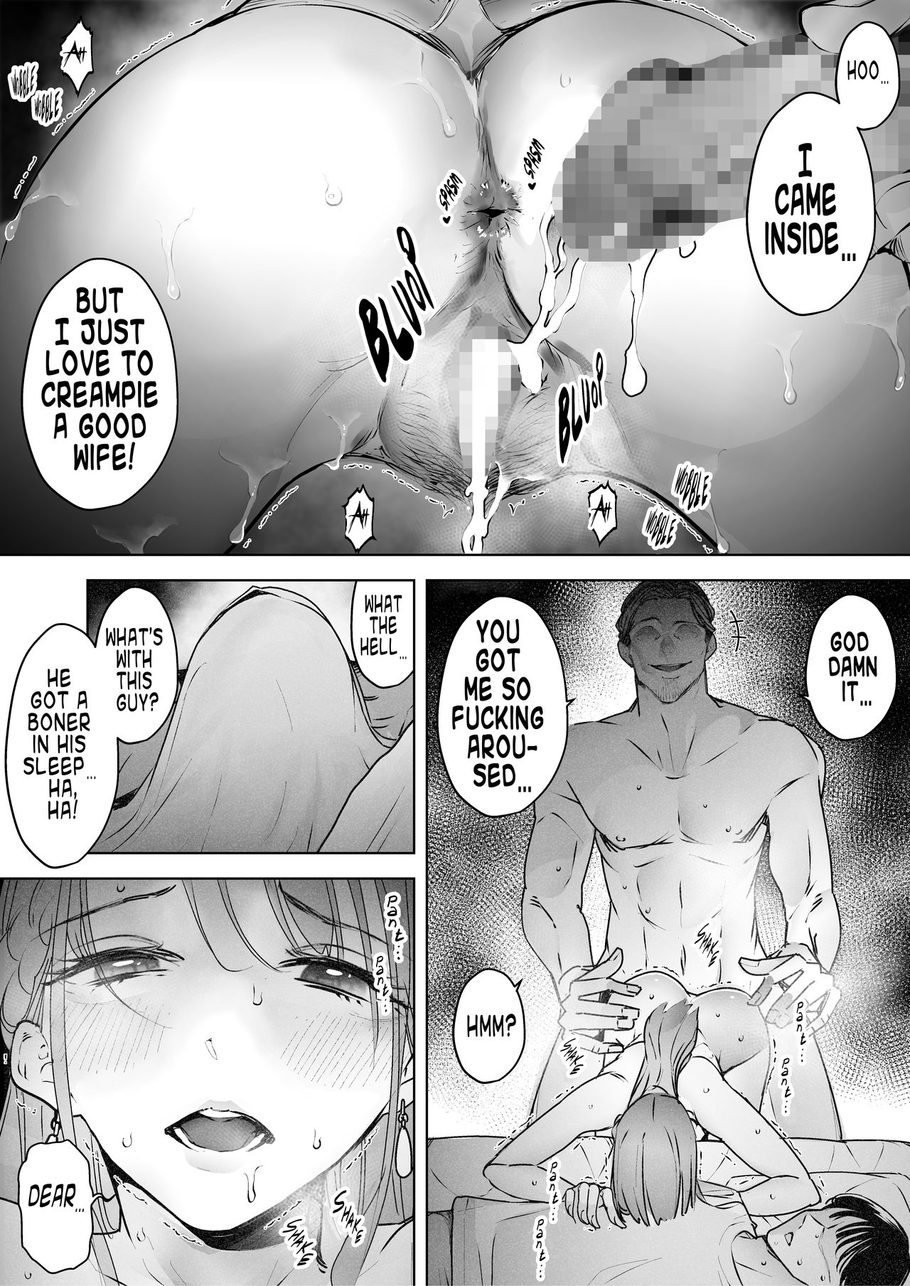 I Kept Watching While A Man Made My Wife Cum Over And Over 2 page 32