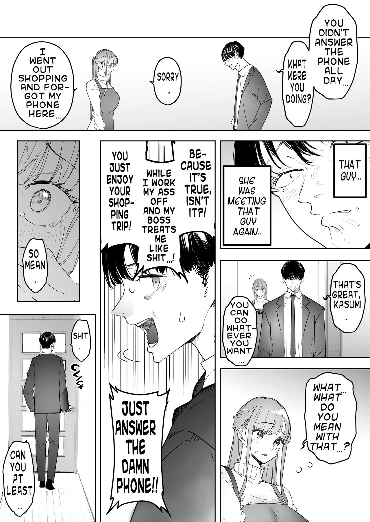 I Kept Watching While A Man Made My Wife Cum Over And Over 3 page 6