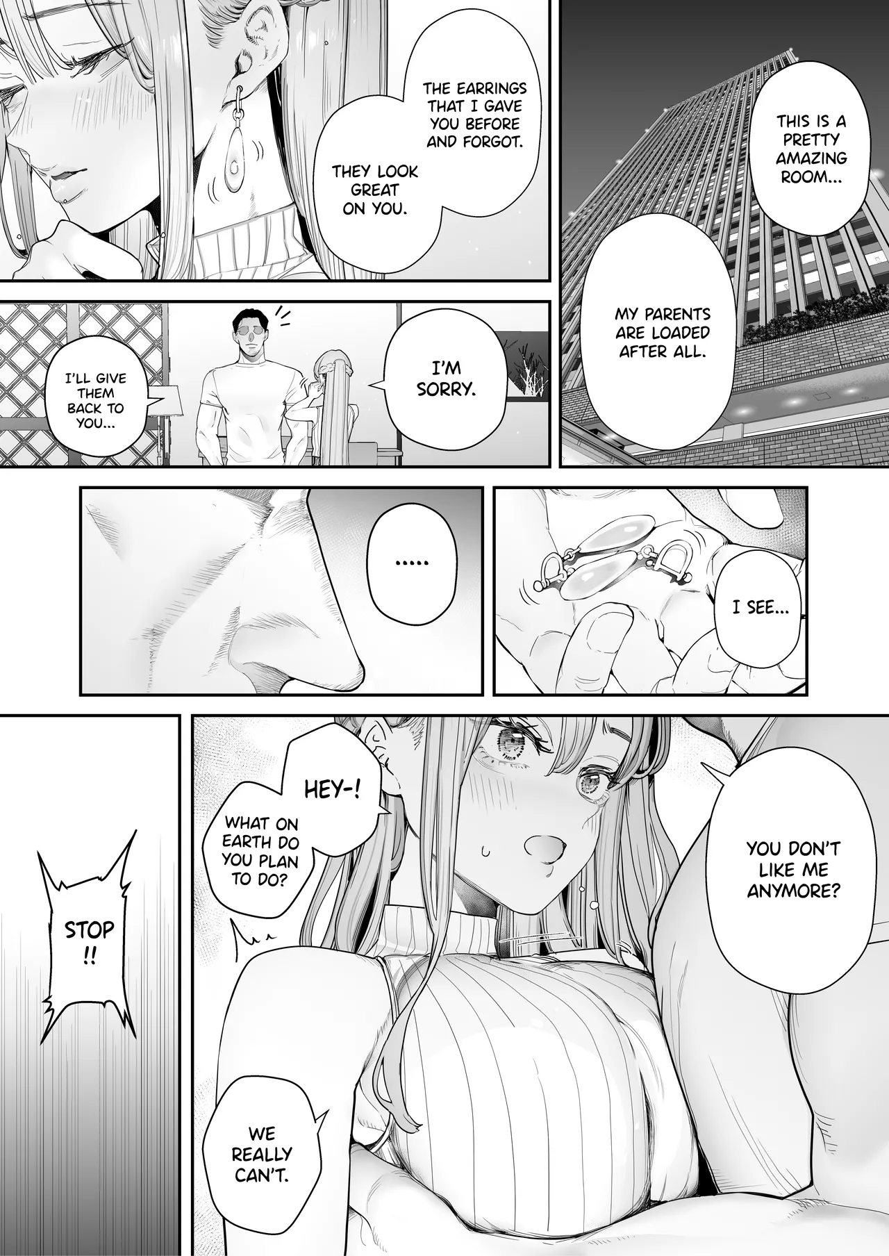 I Kept Watching While a Man Made My Wife Cum Over and Over Prologue page 10