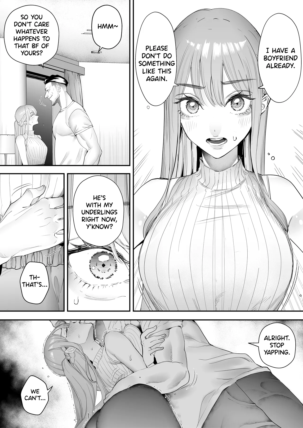 I Kept Watching While a Man Made My Wife Cum Over and Over Prologue page 11