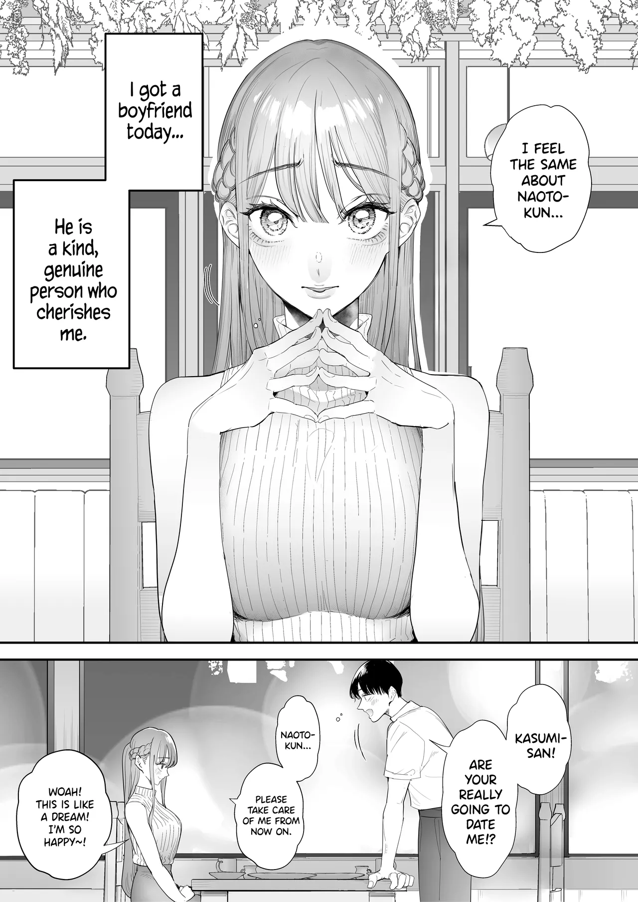 I Kept Watching While a Man Made My Wife Cum Over and Over Prologue page 5
