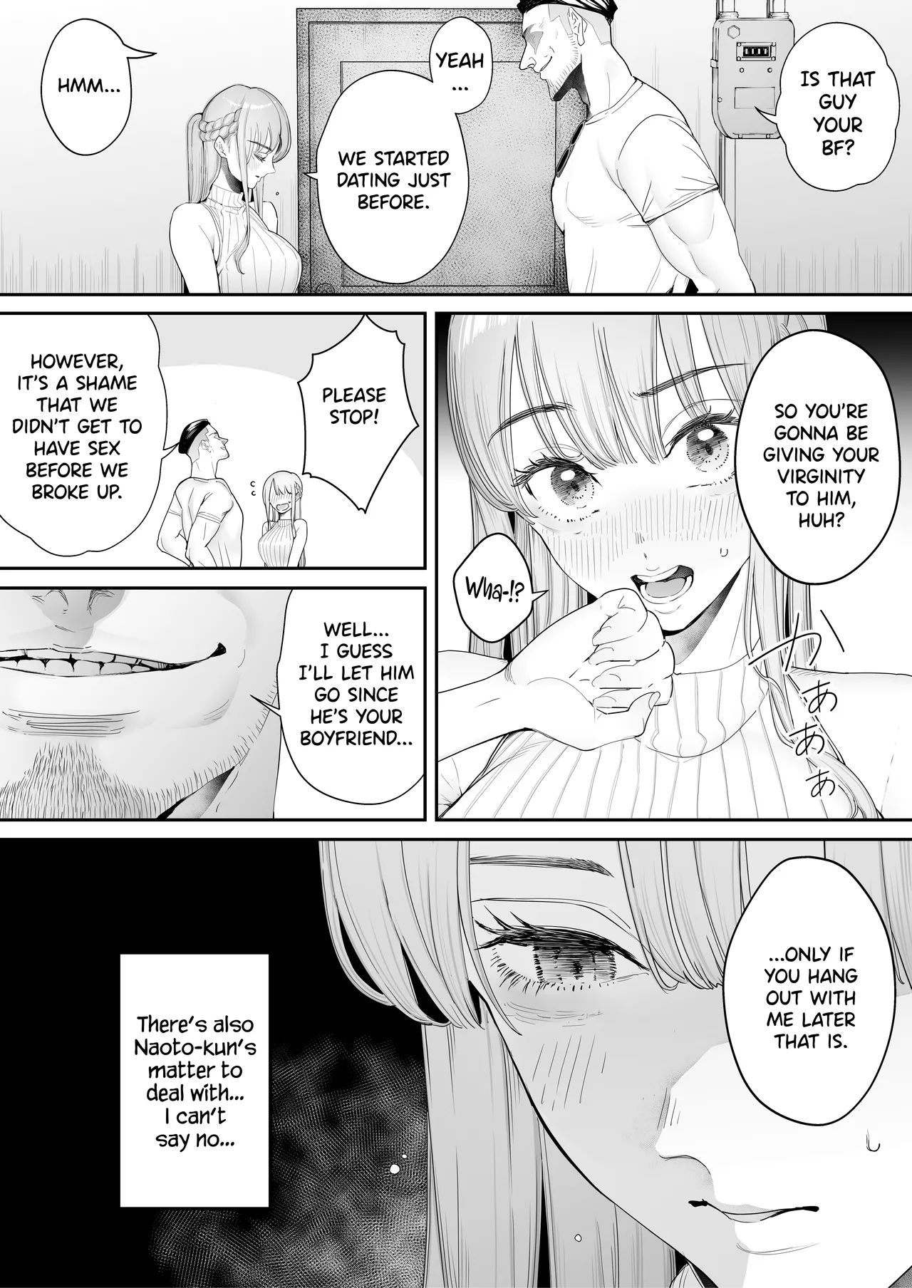 I Kept Watching While a Man Made My Wife Cum Over and Over Prologue page 9