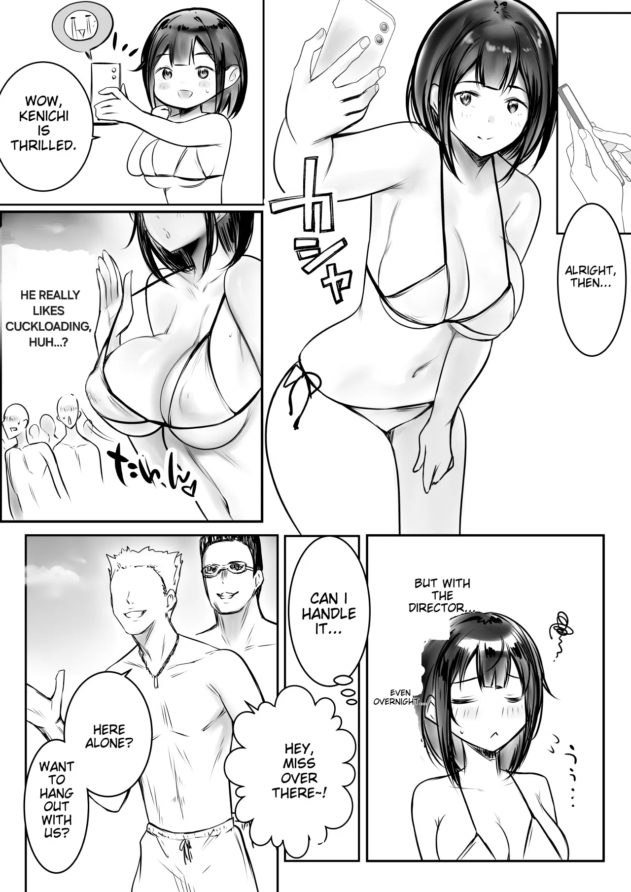 I Let My Big-Breasted High School Wife, Who Only Acts Sweet for Me, Be Embraced by Another Man 10 page 11