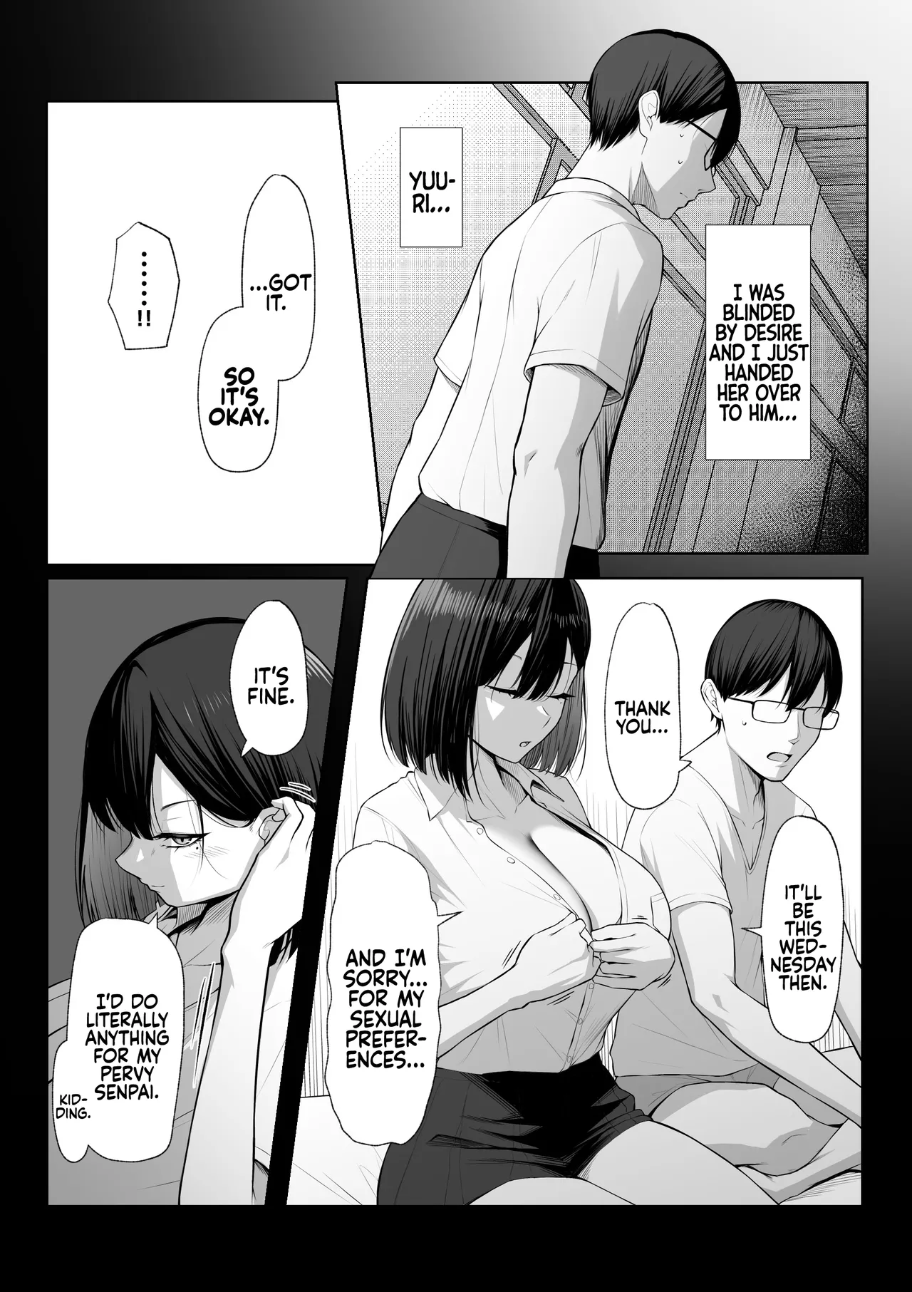 I'll Do It For Senpai. page 14