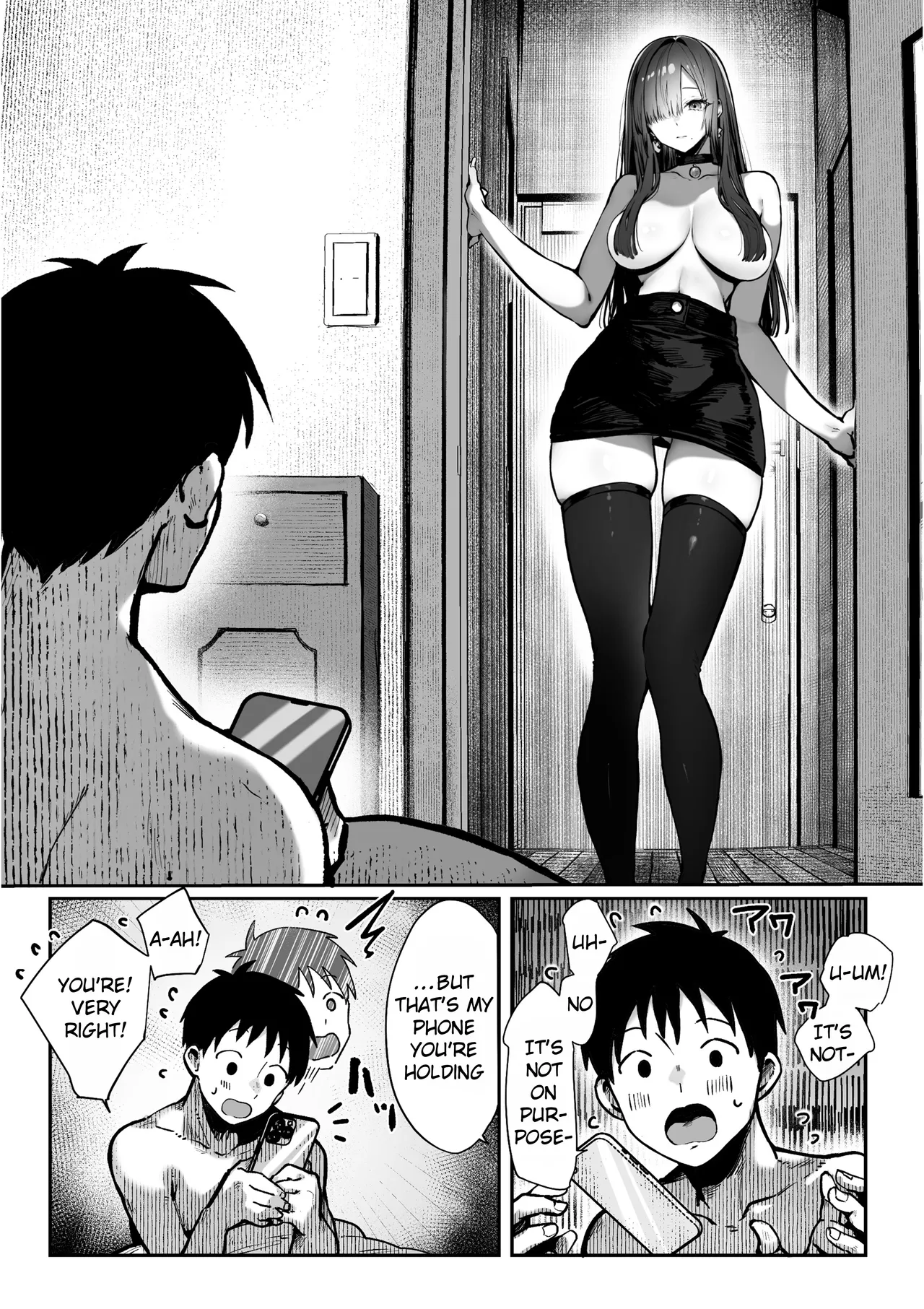 I'll Teach You 2 ~ The Story of a Beautiful Big-Breasted Woman and Me, a Ronin ~ page 4