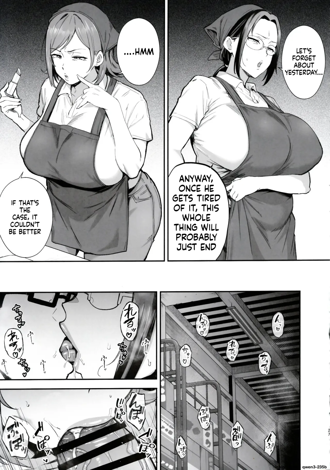 I'll turn a divorced woman and a nagging housewife into ripe, voluptuous sex toys with their complicated pasts page 26