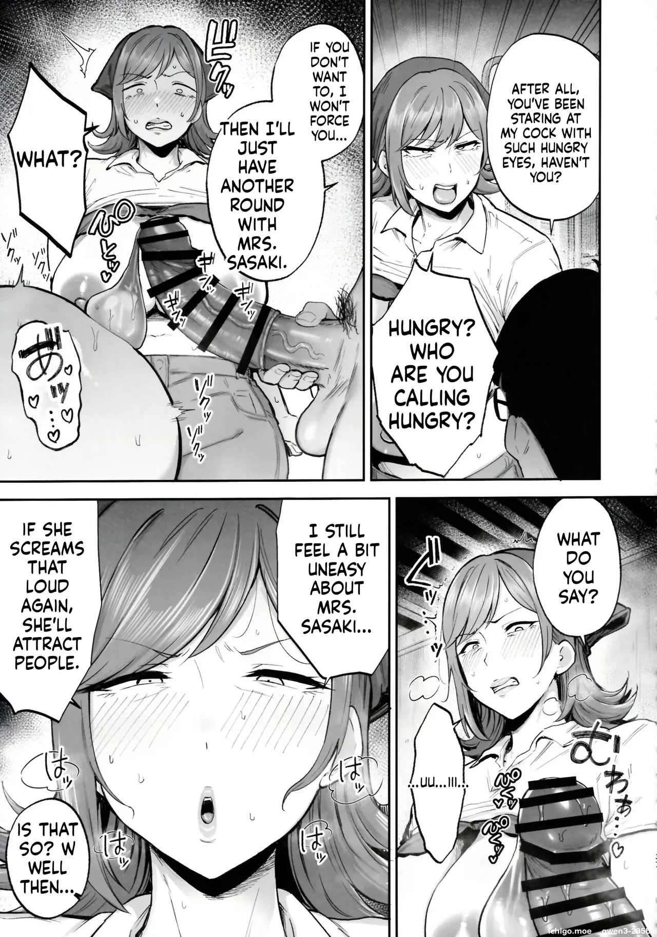 I'll turn a divorced woman and a nagging housewife into ripe, voluptuous sex toys with their complicated pasts page 37