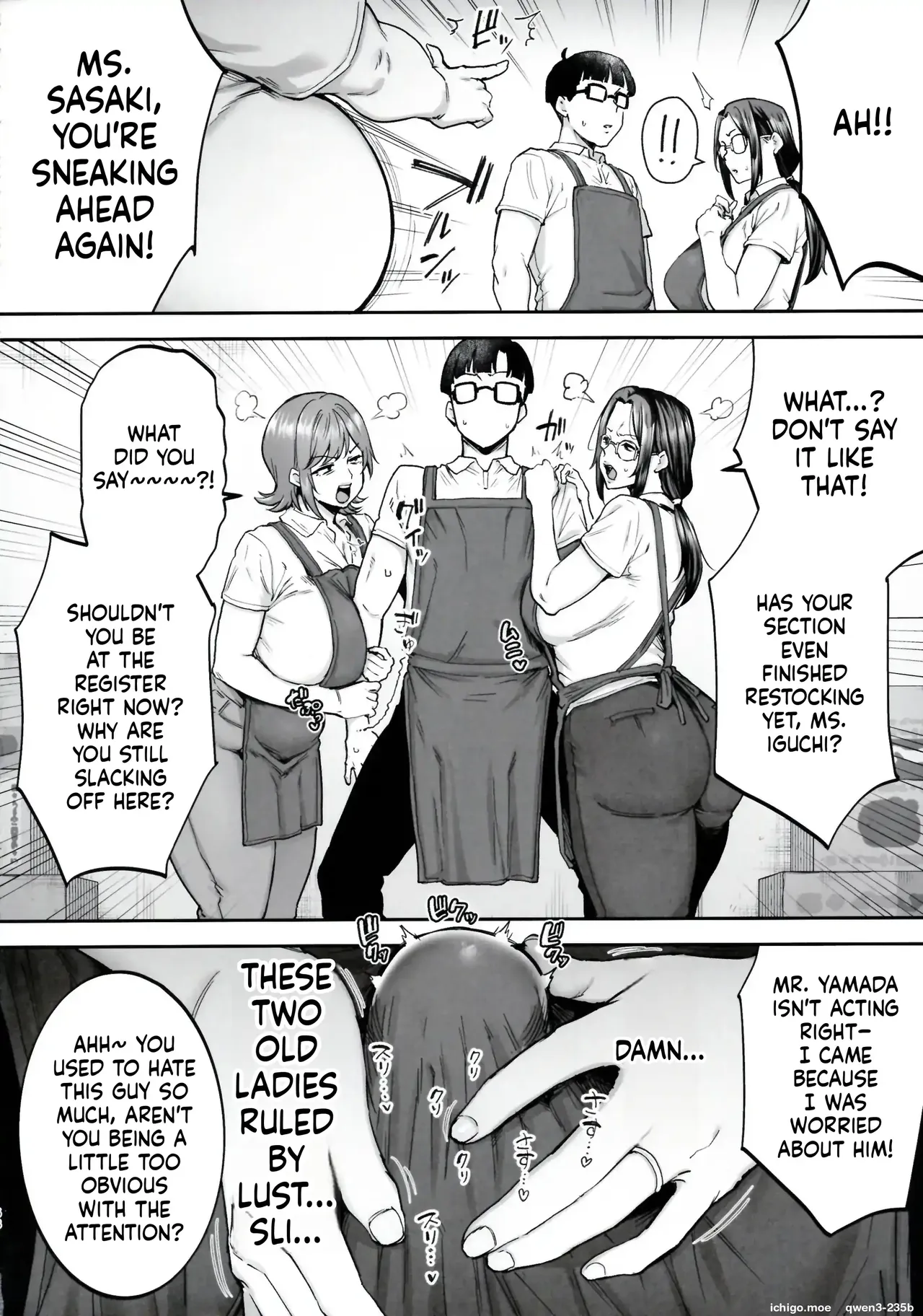 I'll turn a divorced woman and a nagging housewife into ripe, voluptuous sex toys with their complicated pasts page 68