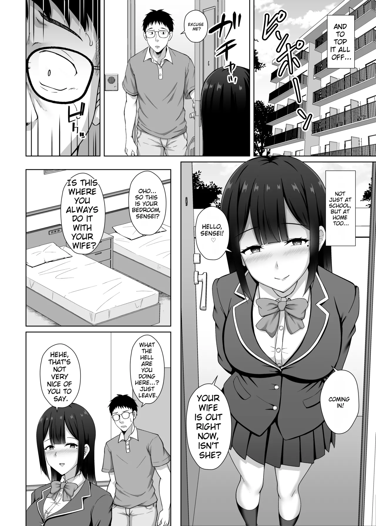 I'm a Bad Girl, You Know I Thought She Was a Straight-Laced Student, but She Was Actually Seducing Me... Even Though I Have a Wife! A Reverse-NTR Cheating Affair. page 21