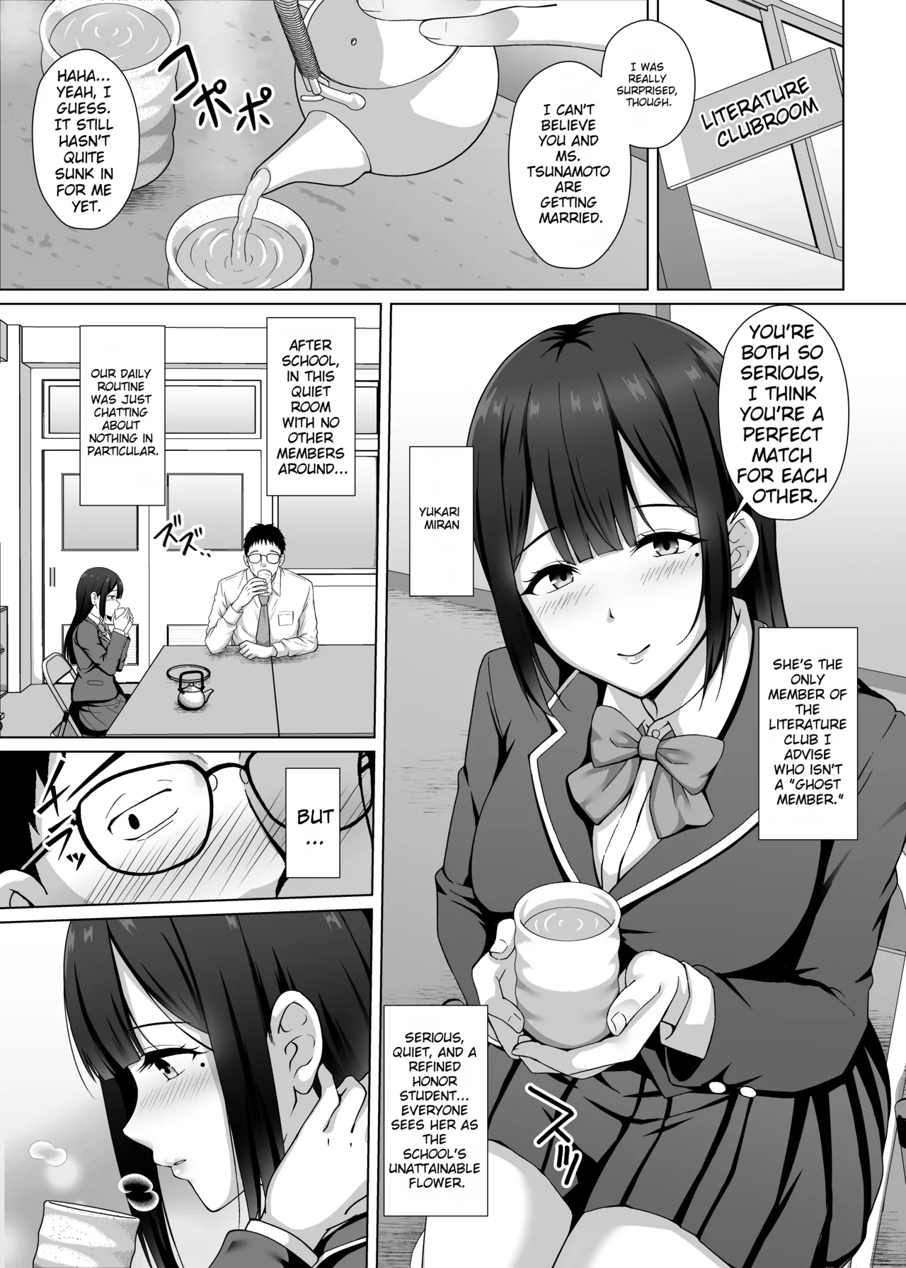I'm a Bad Girl, You Know I Thought She Was a Straight-Laced Student, but She Was Actually Seducing Me... Even Though I Have a Wife! A Reverse-NTR Cheating Affair. page 4