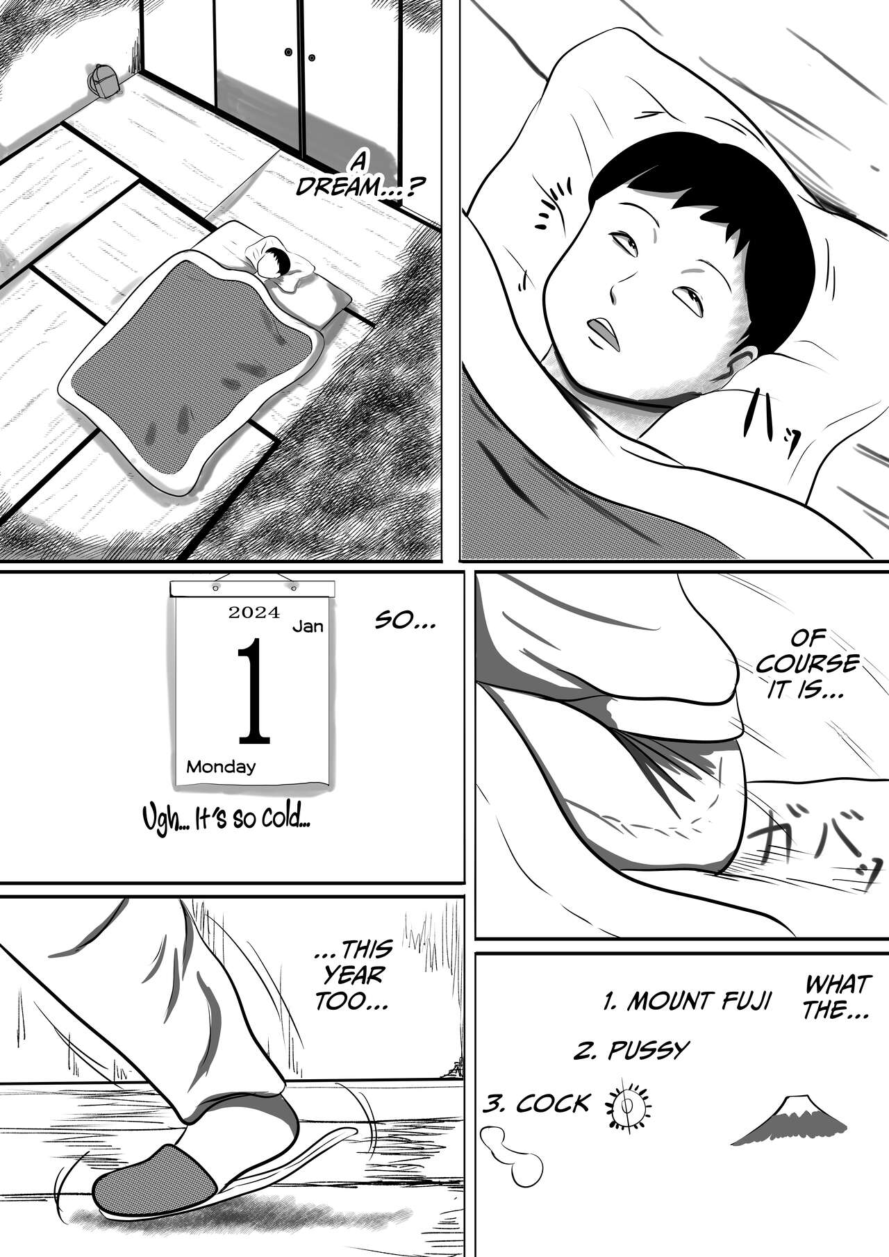 I'm going to Granny's house! Granny's sister is came to visit! page 8
