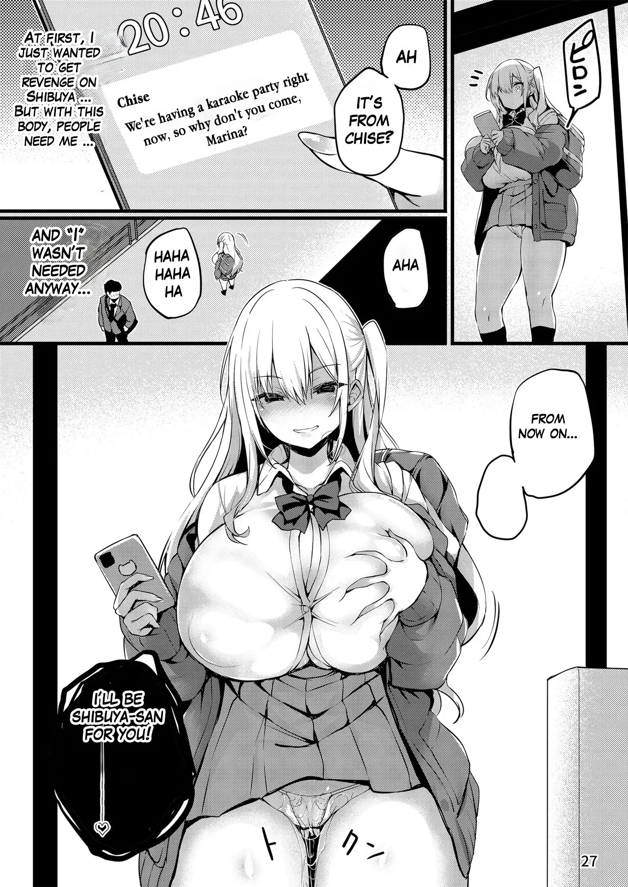 I'm gonna be Shibuya-san now page 28