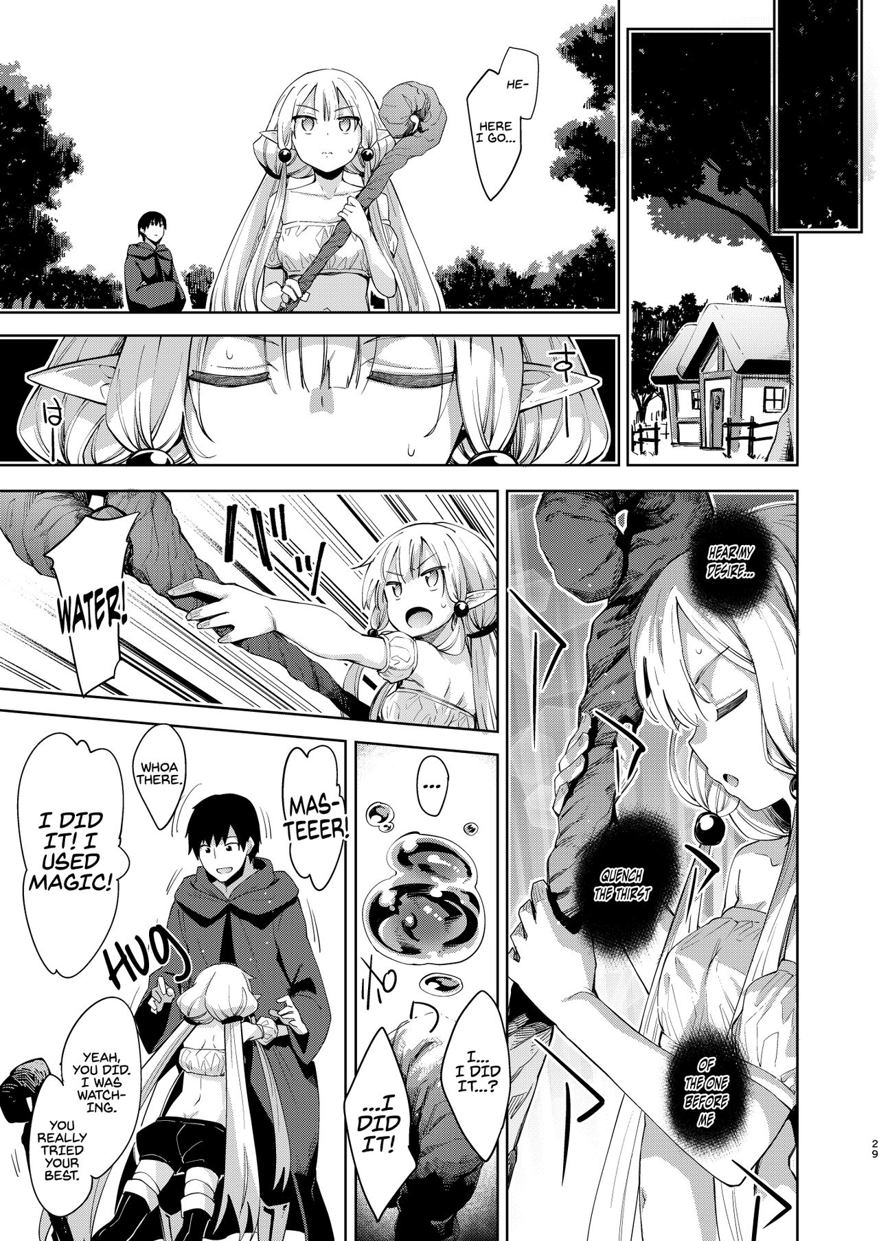 I'm in Another World, so I Guess I'll Use Magic to Be Lewd II page 29