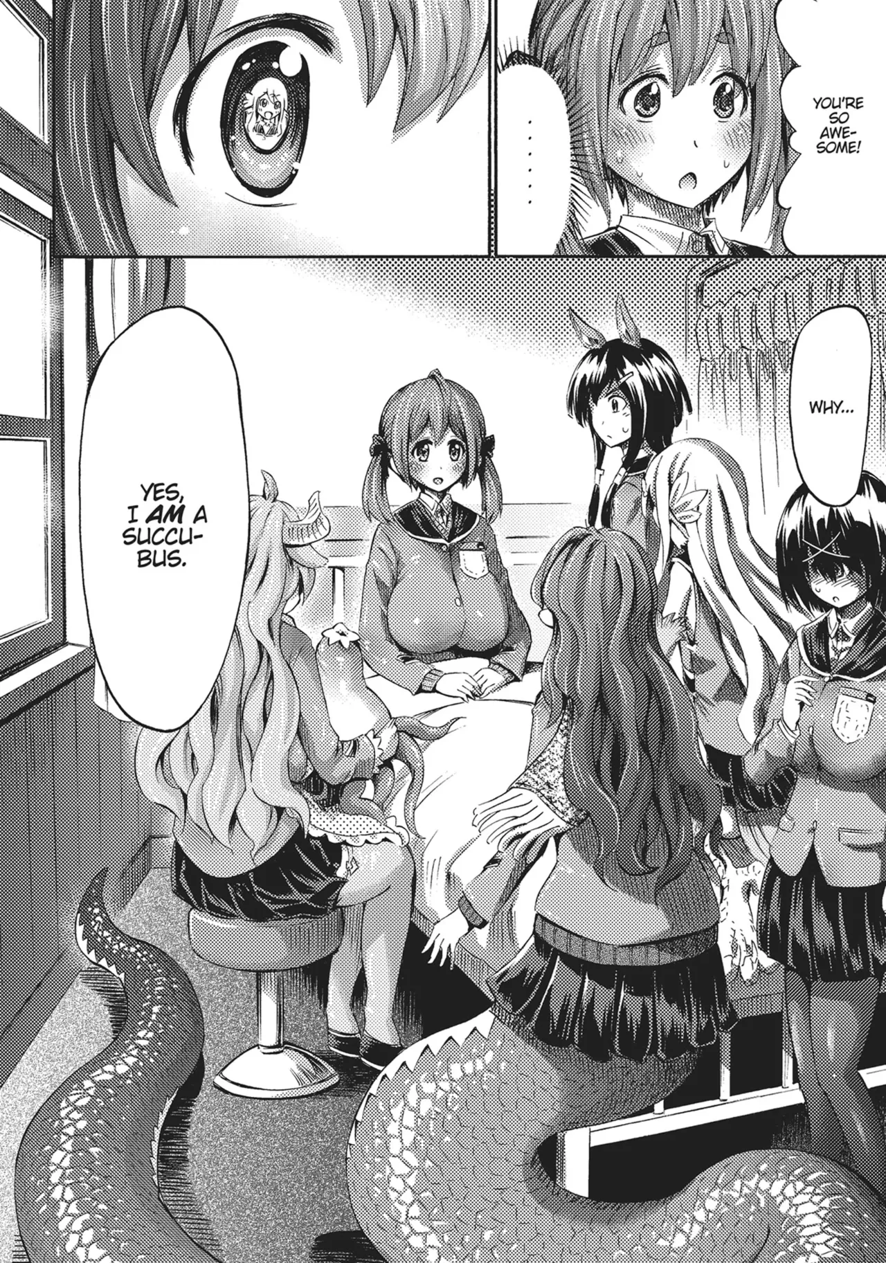 I'm not a succubus! 才不是魅魔呢！1卷 page 33