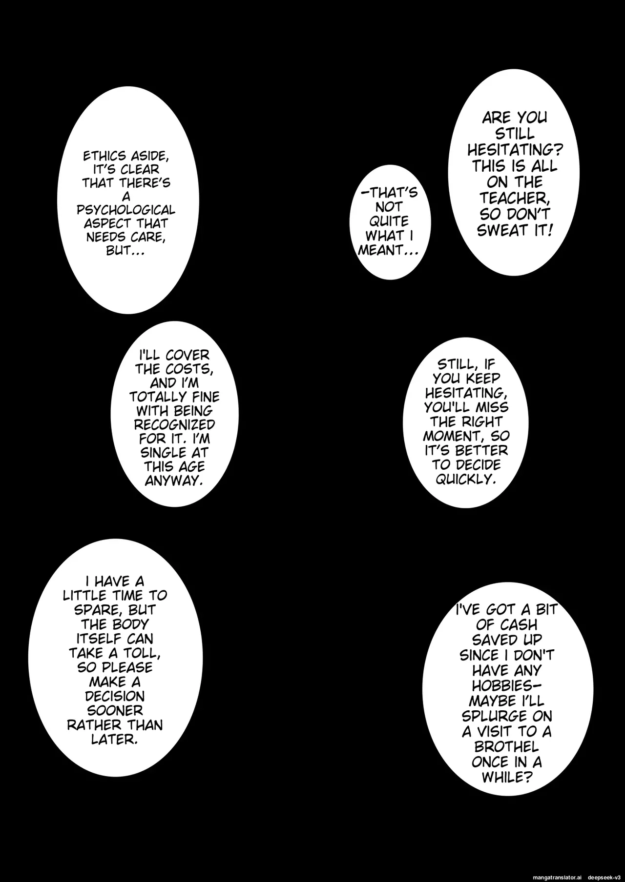 I'm pregnant... someone "help" me. page 115